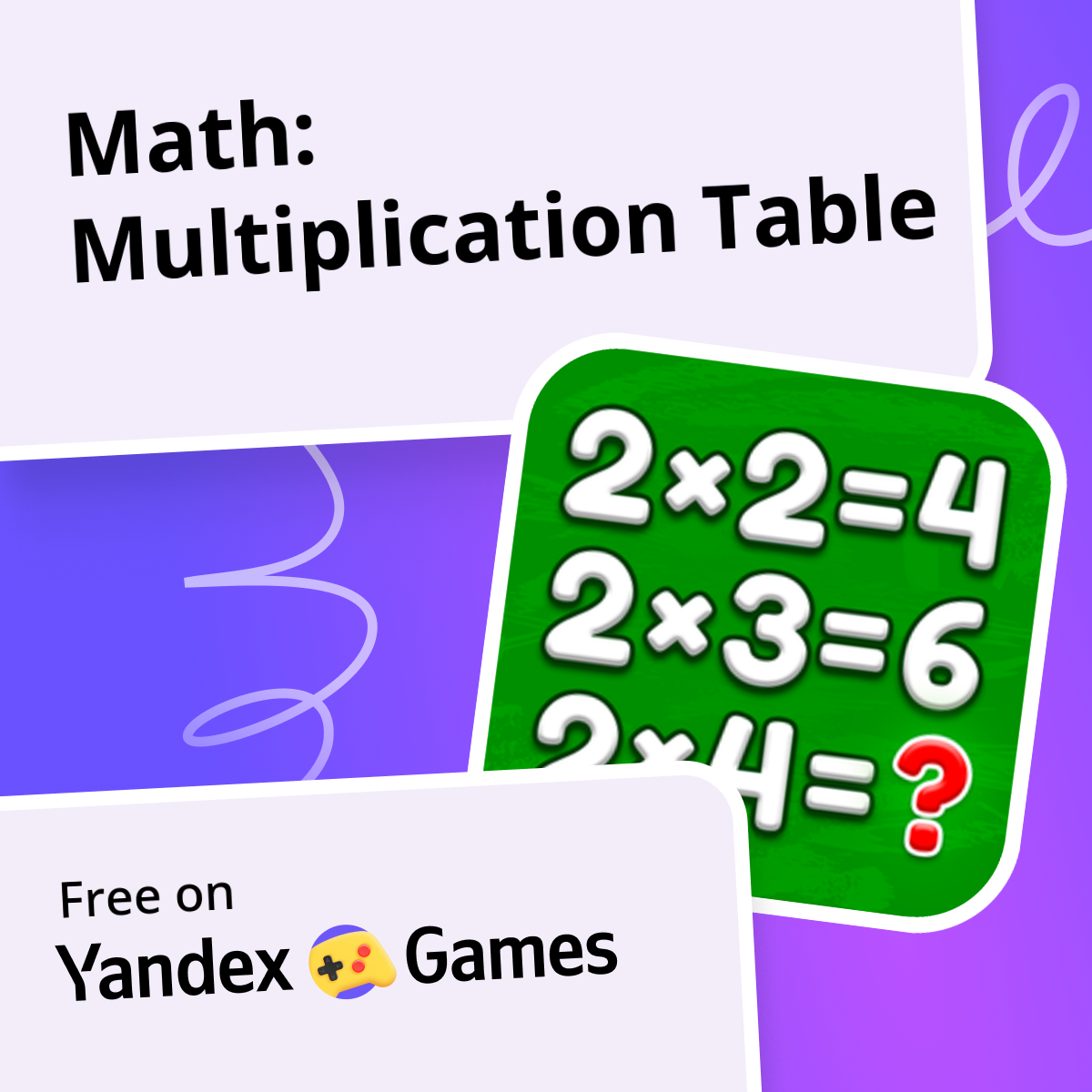 Math: Multiplication Table - به صورت رایگان آنلاین در Yandex Games بازی ...