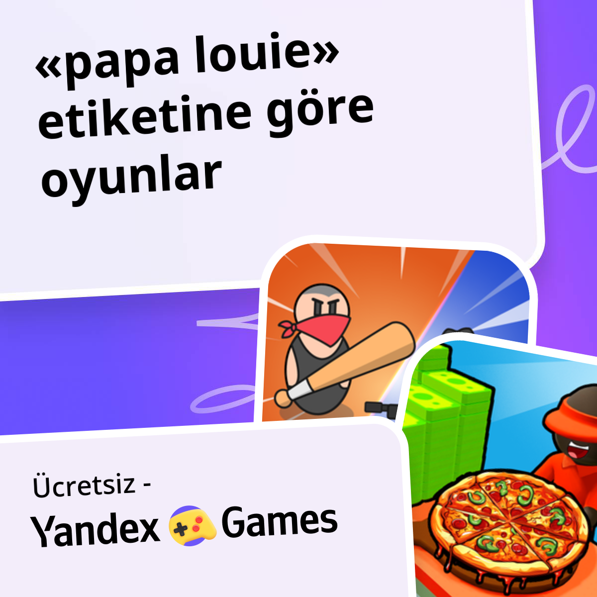 Papa louie oyunlar Çevrimiçi 🍳 Ücretsiz Yandex Games Oyna
