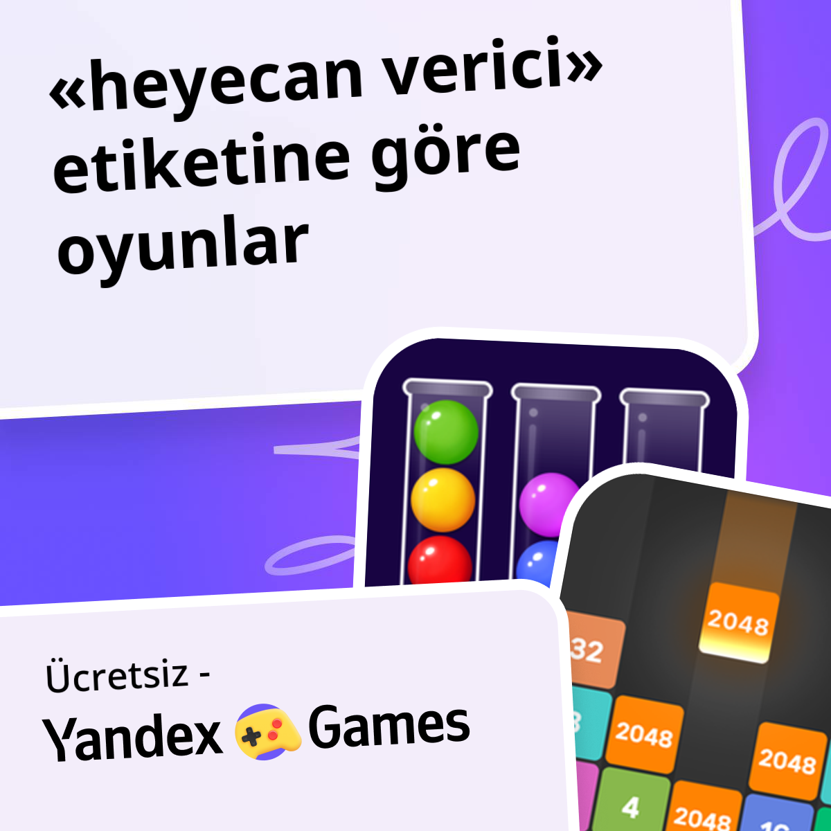 Heyecan verici oyunlar Çevrimiçi ⚔️ Ücretsiz Yandex Games Oyna