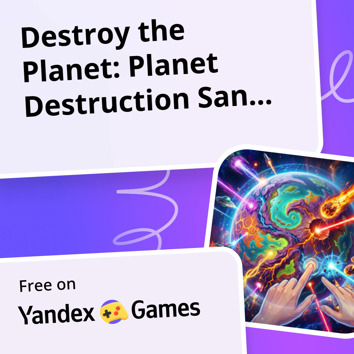 Destroy the Planet: Planet Destruction Sandbox - play online for free ...