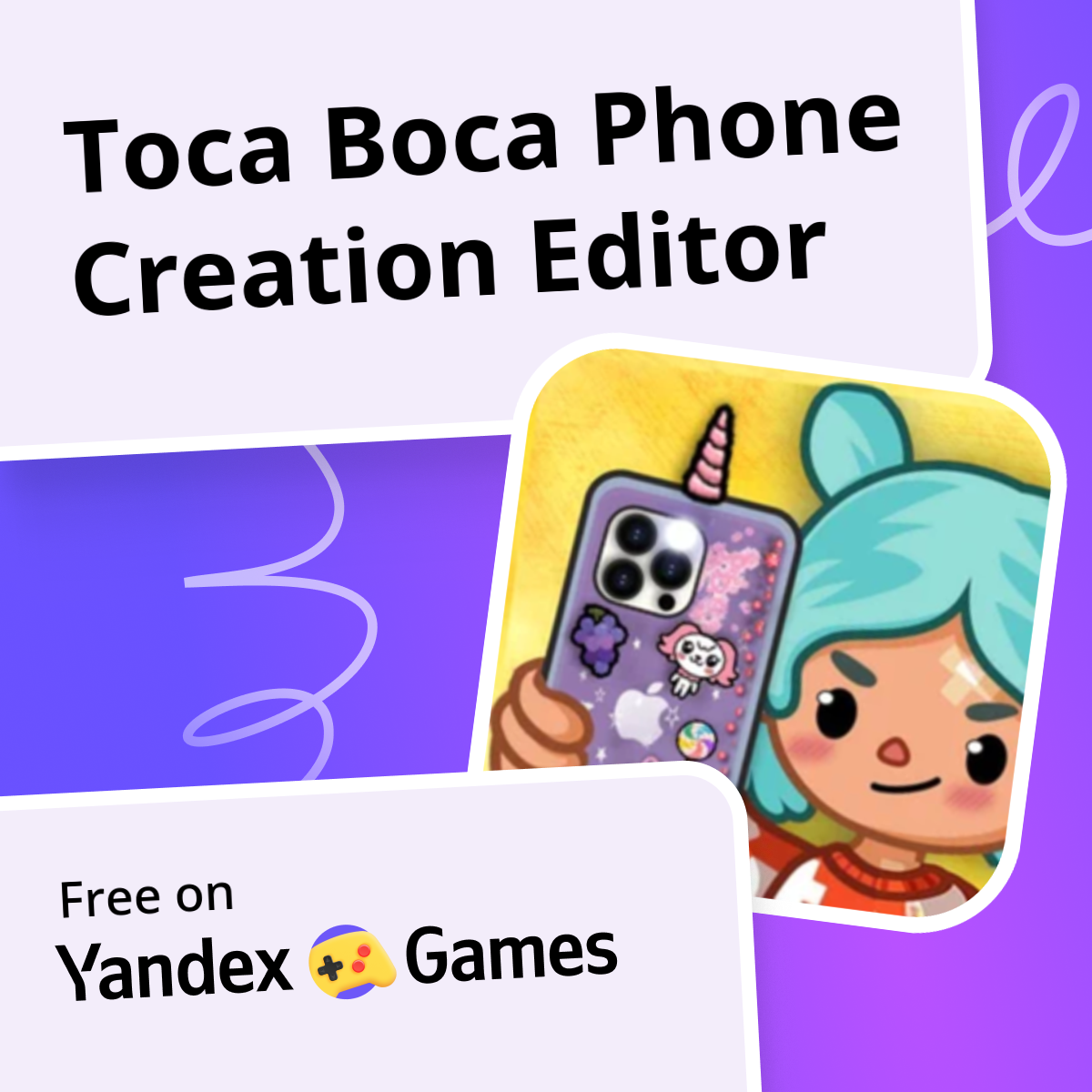 Toca Boca Phone Creation Editor - play online for free on Yandex Games