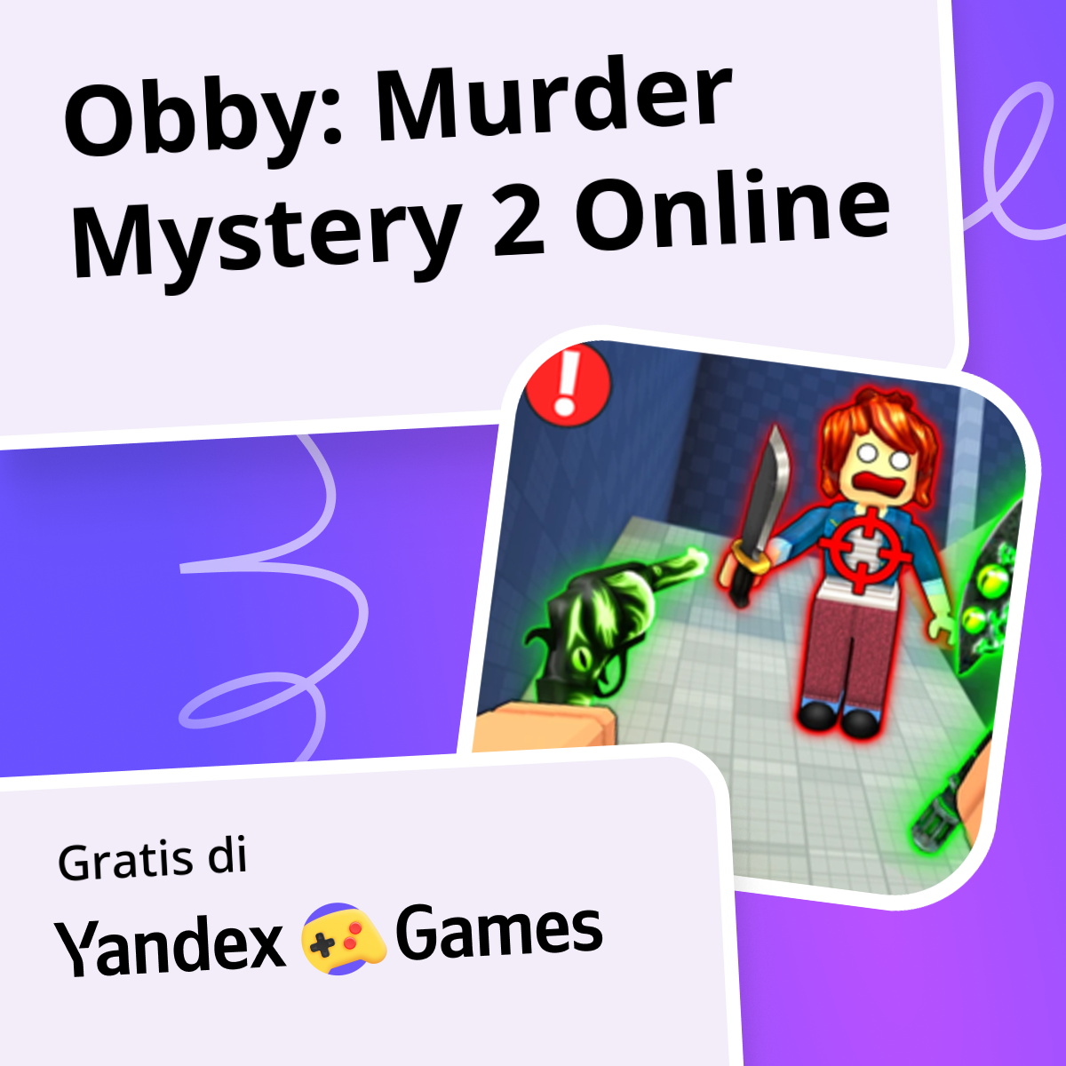 Obby: Murder Mystery 2 Online - main online gratis di Yandex Games
