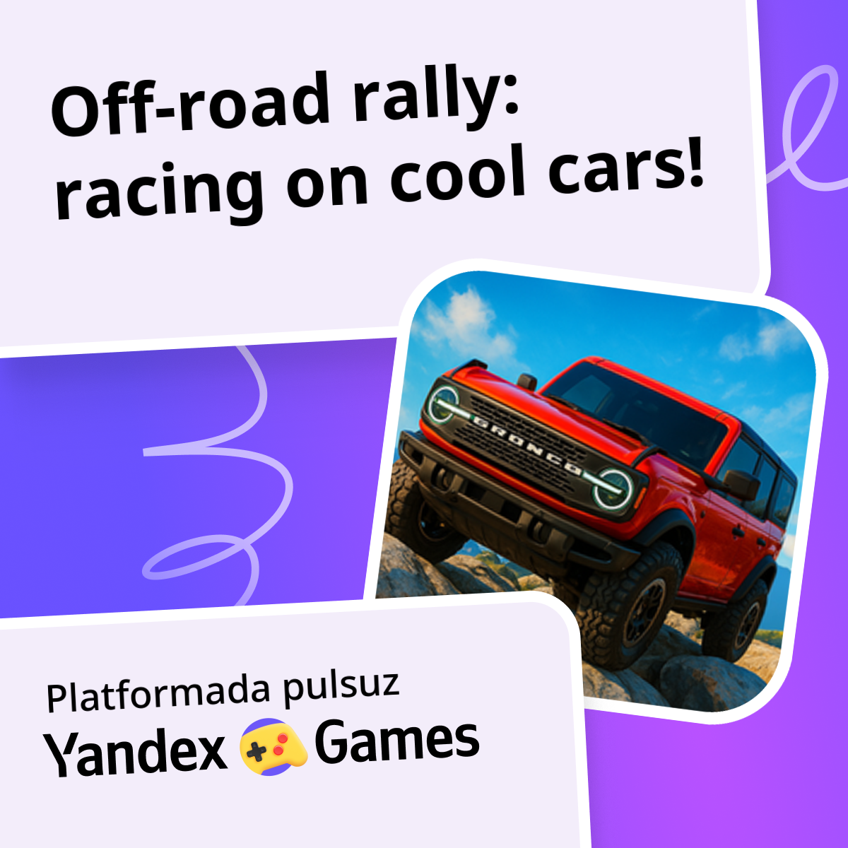 Off-road rally: racing on cool cars! - Yandex Games-də pulsuz onlayn ...