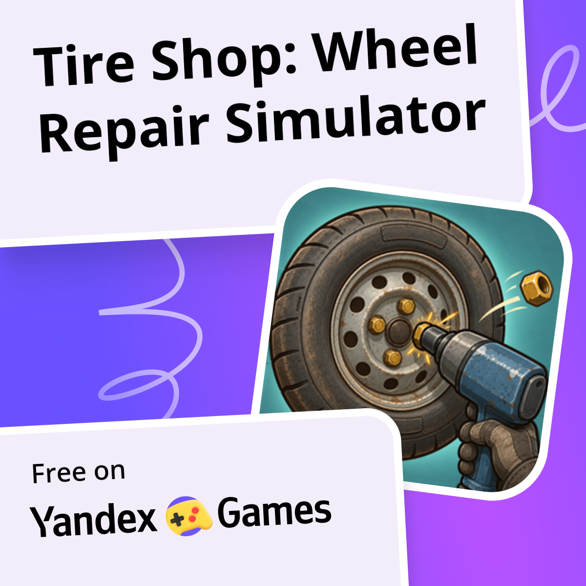 Tire Shop: Wheel Repair Simulator - play online for free on Yandex Games