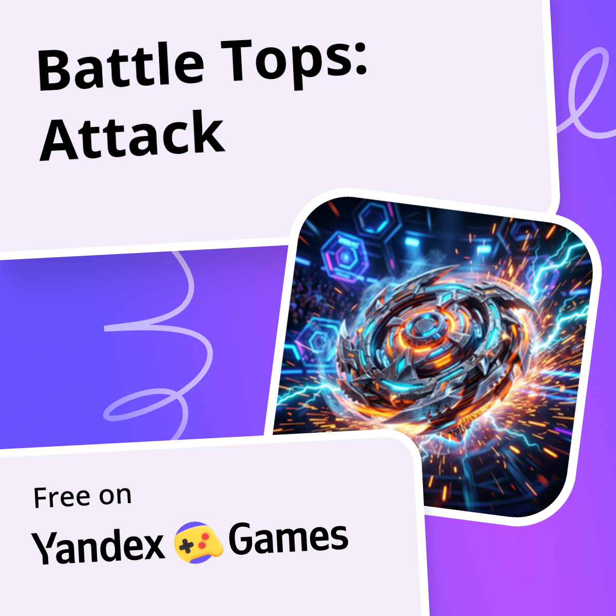 Battle Tops: Attack - play online for free on Yandex Games