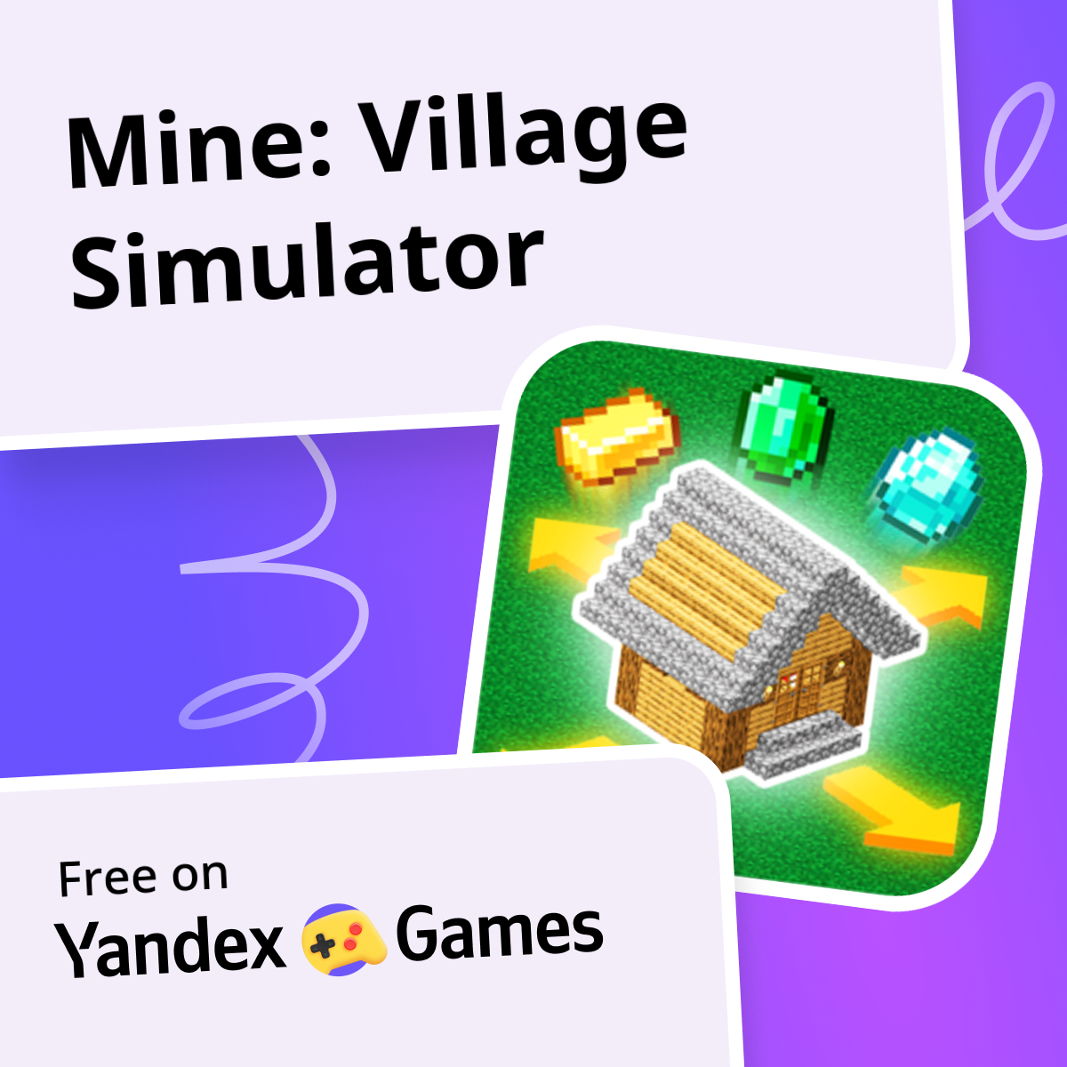 Mine: Village Simulator - play online for free on Yandex Games