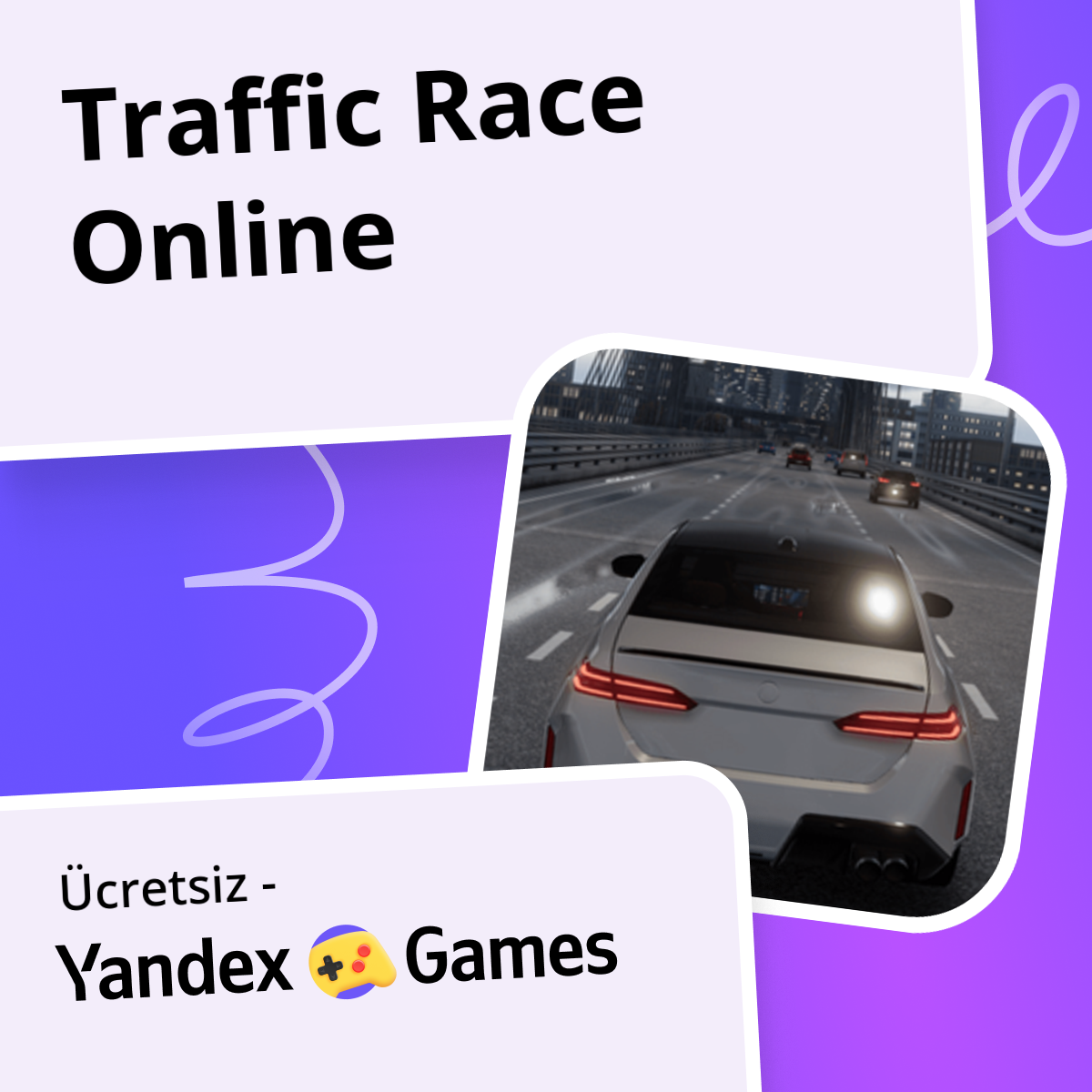 Traffic Race Online - oynayın Yandex Games üzerinde ücretsiz çevrimiçi