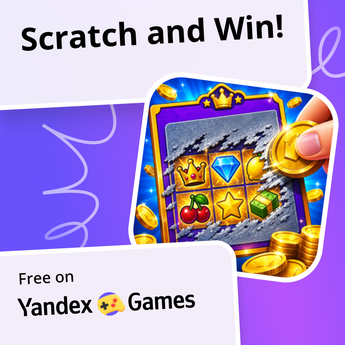 Scratch and Win! - play online for free on Yandex Games