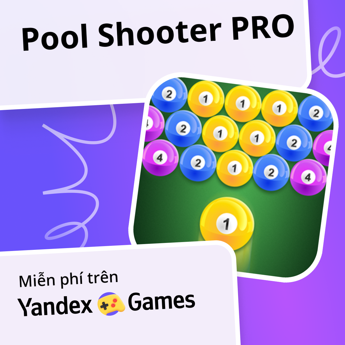 Pool Shooter PRO - chơi trực tuyến miễn phí trên Yandex Games