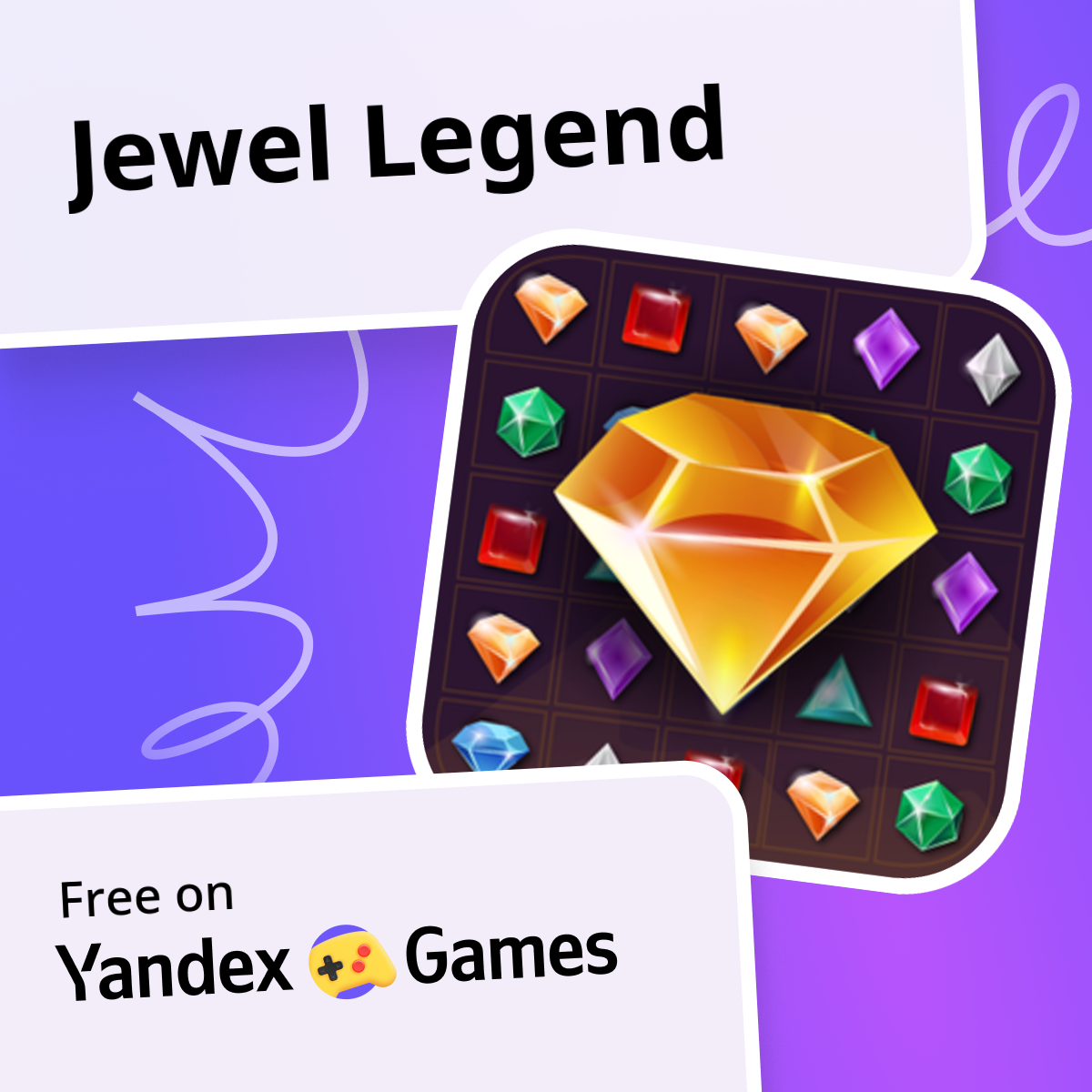 Jewel Legend (by Inlogic) play online for free on Yandex