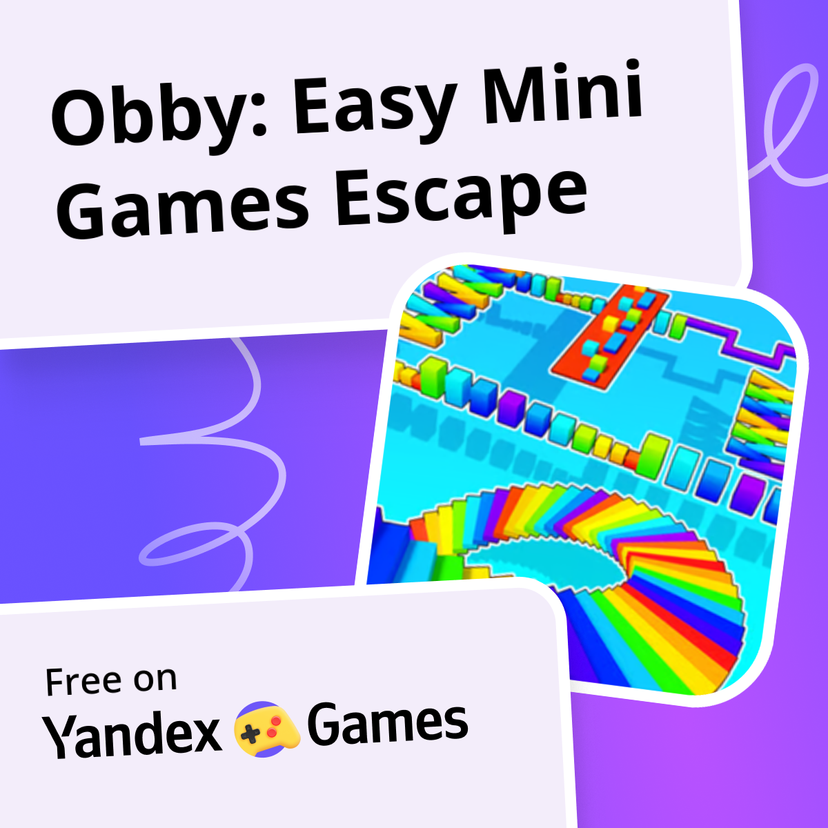 Obby: Easy Mini Games Escape - play online for free on Yandex Games