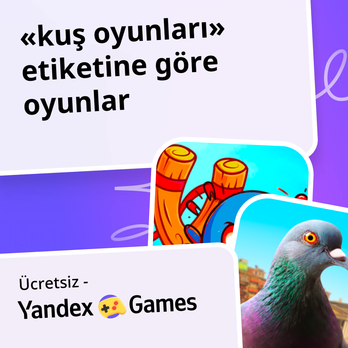 kuş oyunları Çevrimiçi 🐦 Ücretsiz Yandex Games Oyna