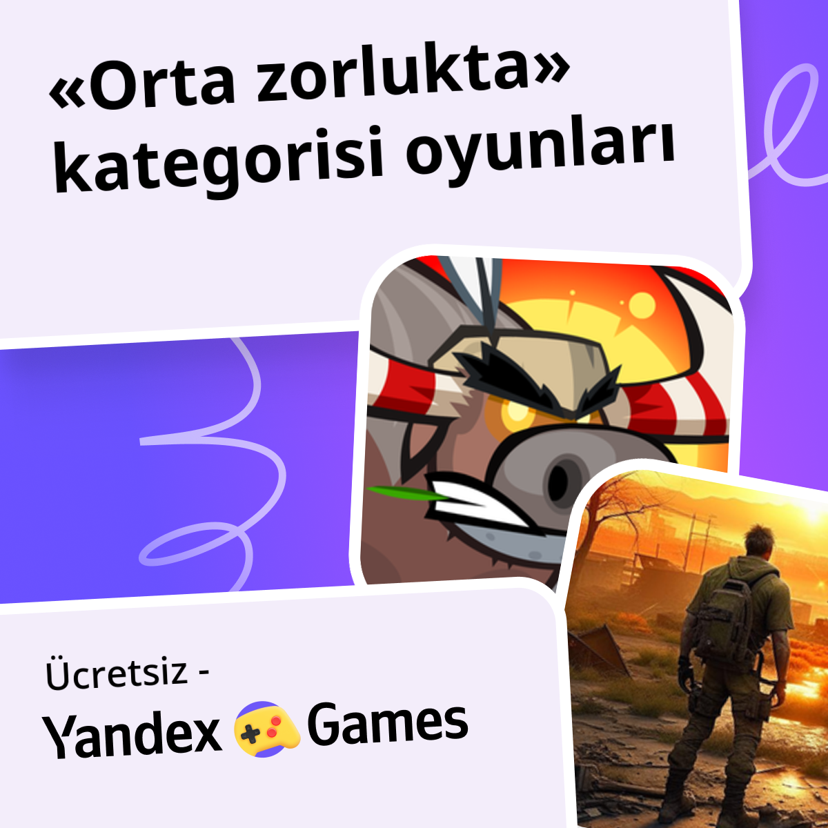 Orta zorlukta oyunlar Çevrimiçi ⚖️ Ücretsiz Yandex Games Oyna
