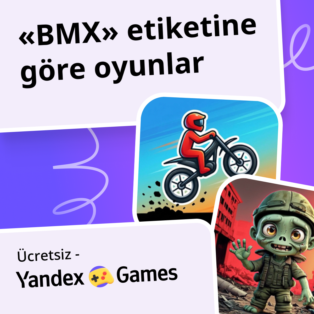 BMX oyunlar Çevrimiçi 🚲 Ücretsiz Yandex Games Oyna