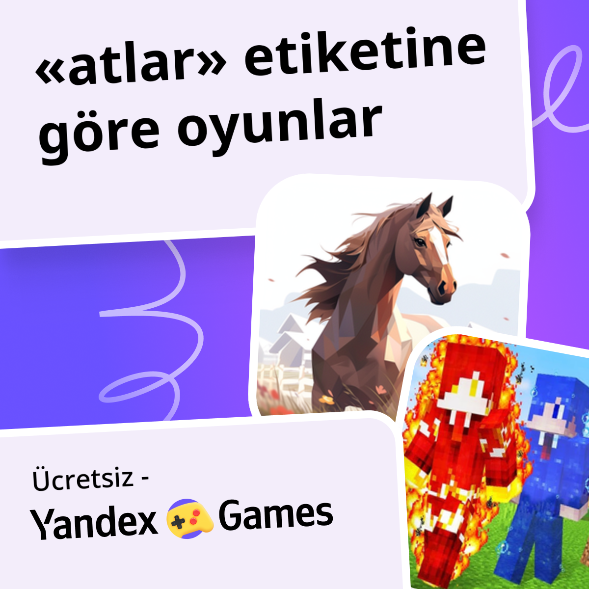 Atlar oyunlar Çevrimiçi 🏇 Ücretsiz Yandex Games Oyna