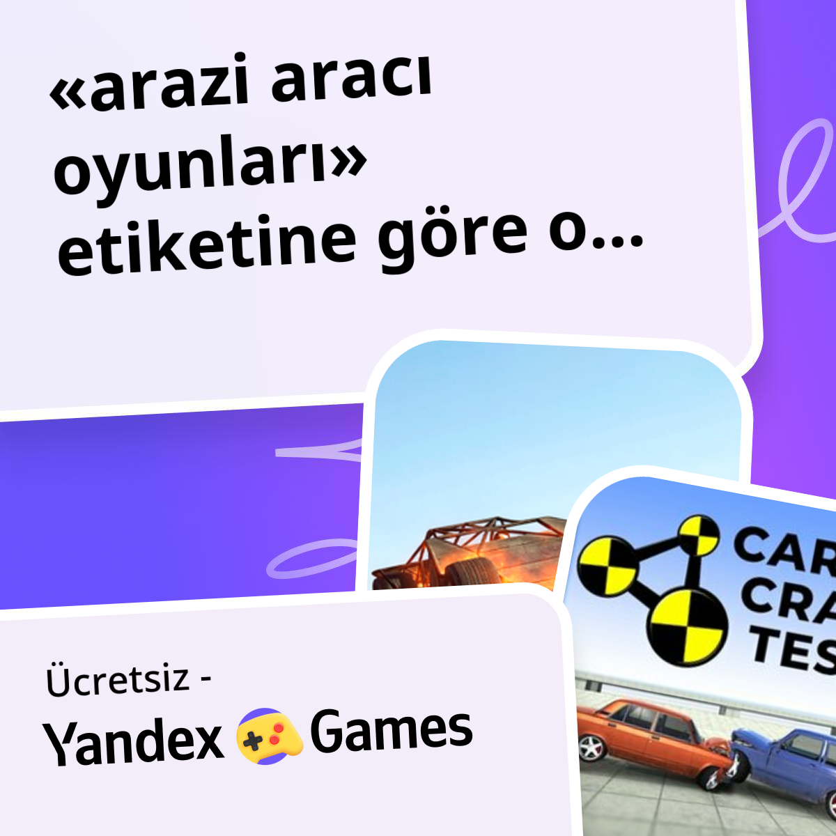 arazi aracı oyunları Çevrimiçi 🚙 Ücretsiz Yandex Games Oyna