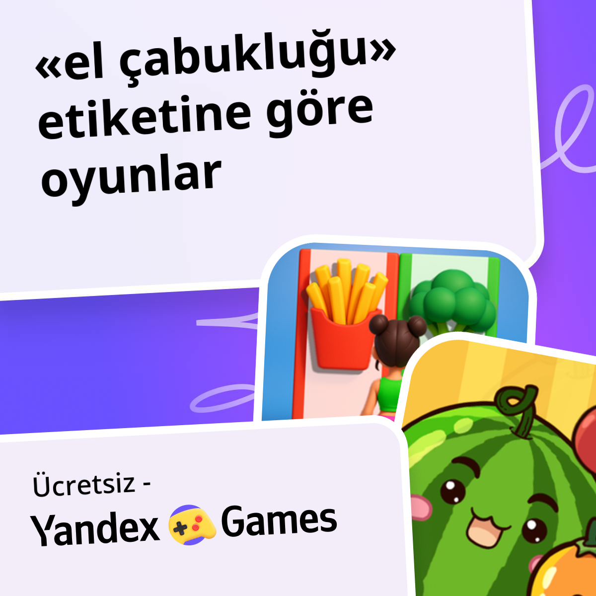 Oyunlar el çabukluğu Çevrimiçi ⚡ Ücretsiz Yandex Games Oyna