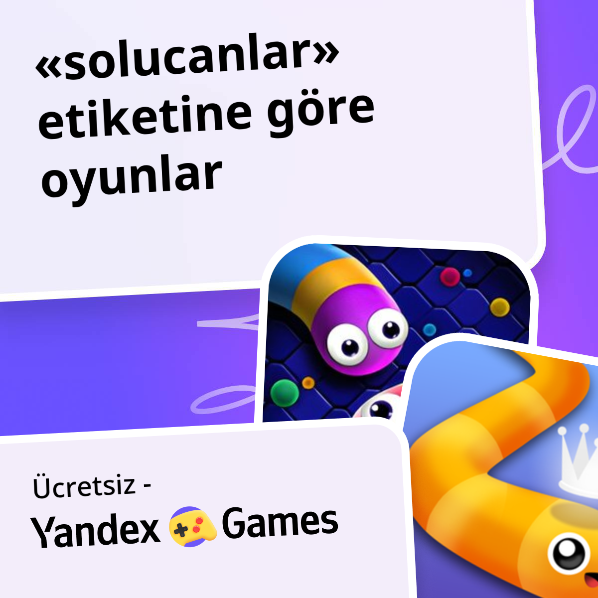 Solucanlar oyunlar Çevrimiçi 🐛 Ücretsiz Yandex Games Oyna