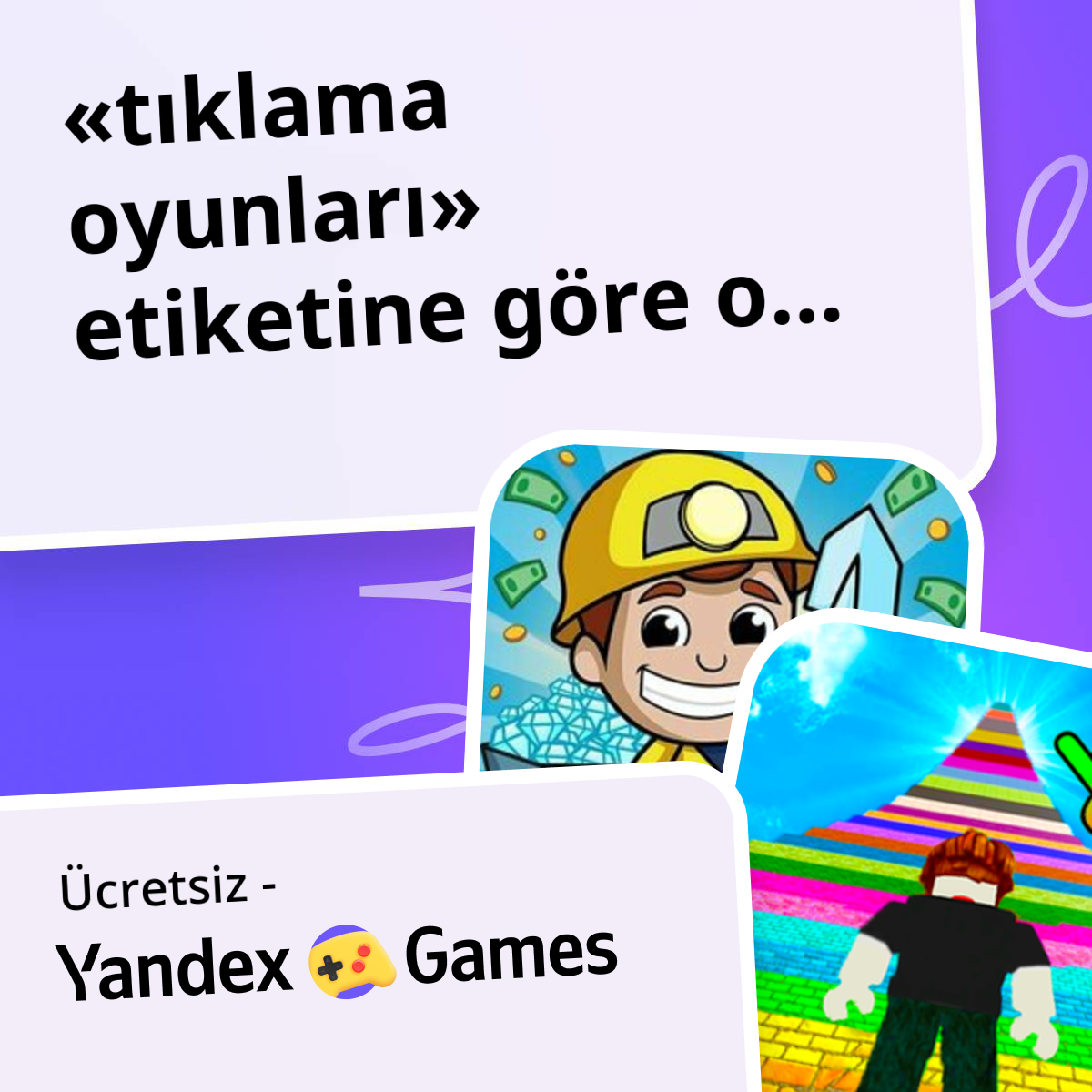 tıklama oyunları Çevrimiçi 🖱️ Ücretsiz Yandex Games Oyna