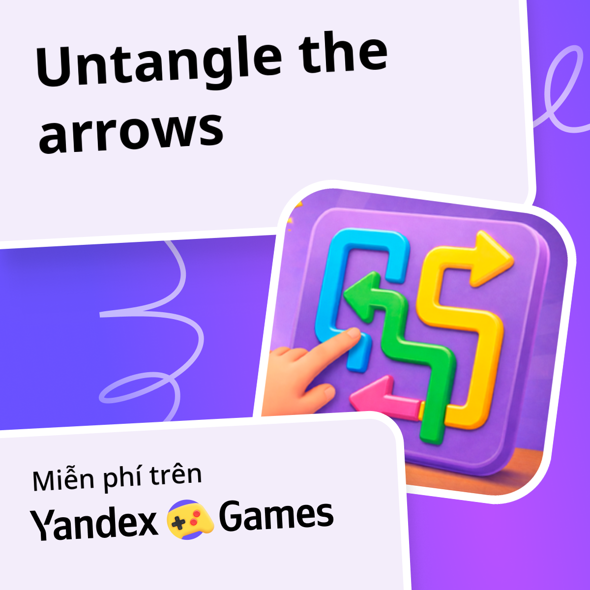 Untangle the arrows - chơi trực tuyến miễn phí trên Yandex Games