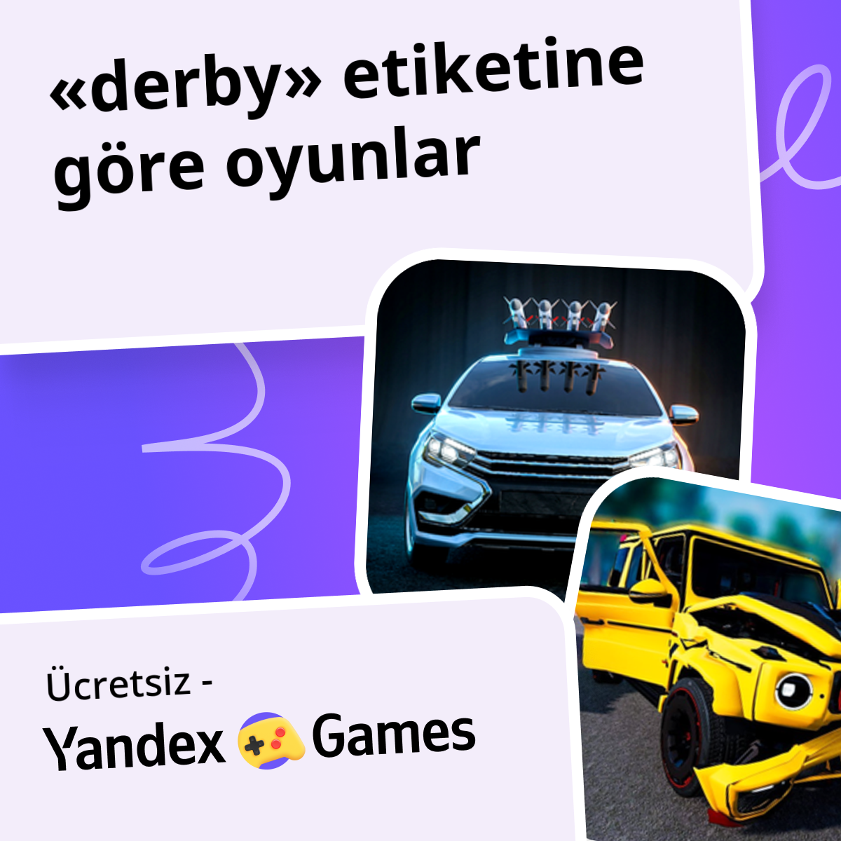 Derby oyunlar Çevrimiçi 🏁 Ücretsiz Yandex Games Oyna