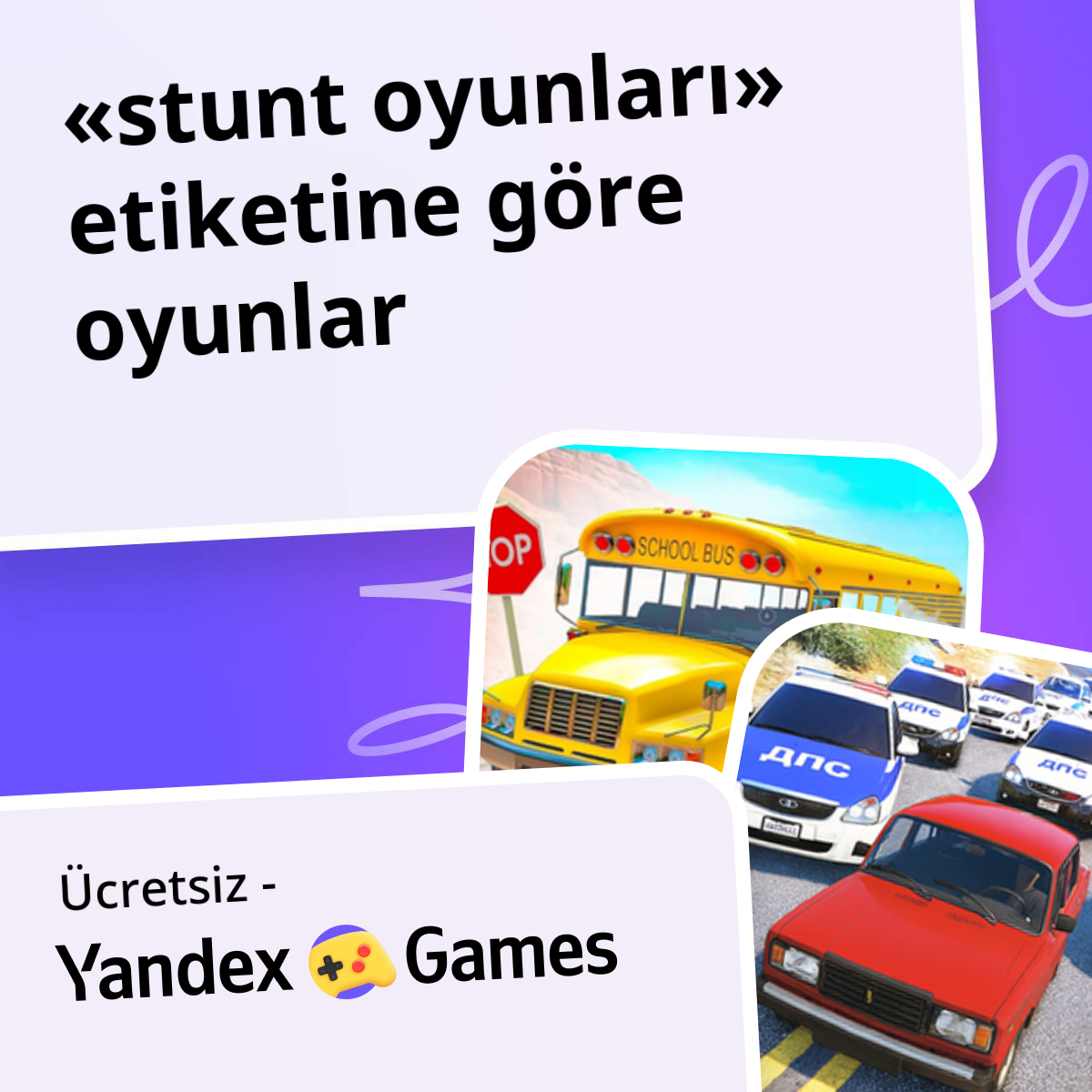 stunt oyunları Çevrimiçi 🤸 Ücretsiz Yandex Games Oyna