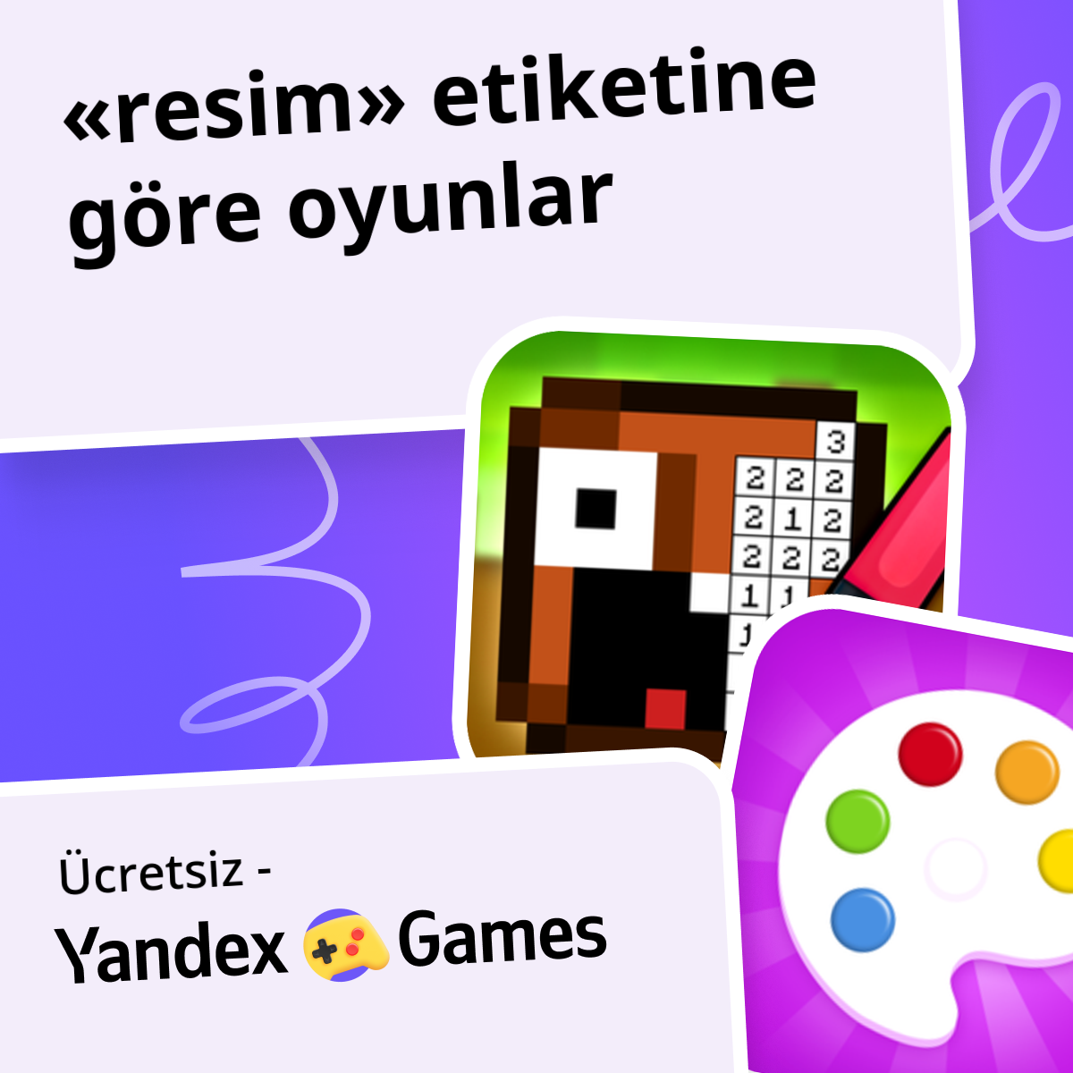 Resim oyunlar Çevrimiçi ✏️ Ücretsiz Yandex Games Oyna