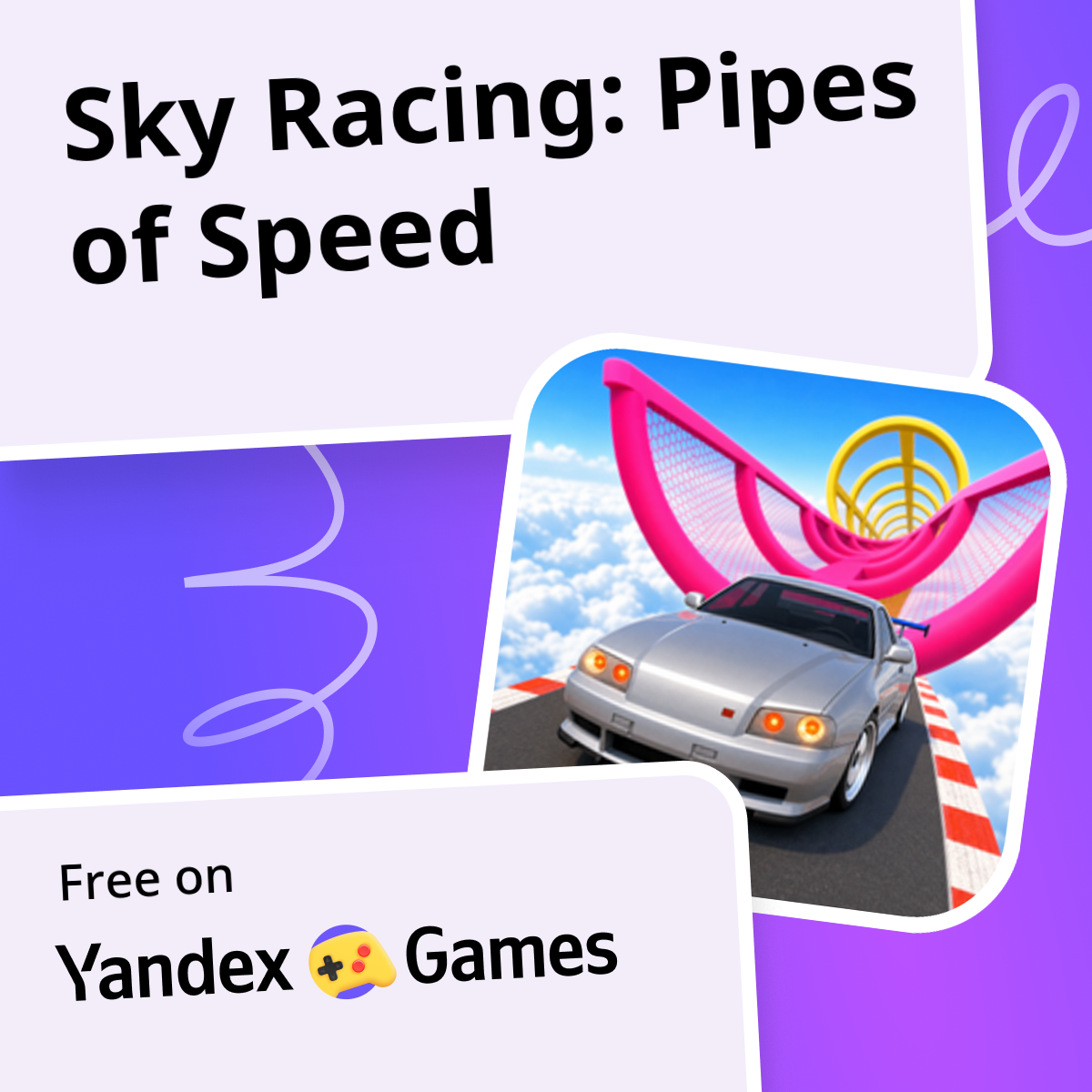 Sky Racing: Pipes of Speed - play online for free on Yandex Games