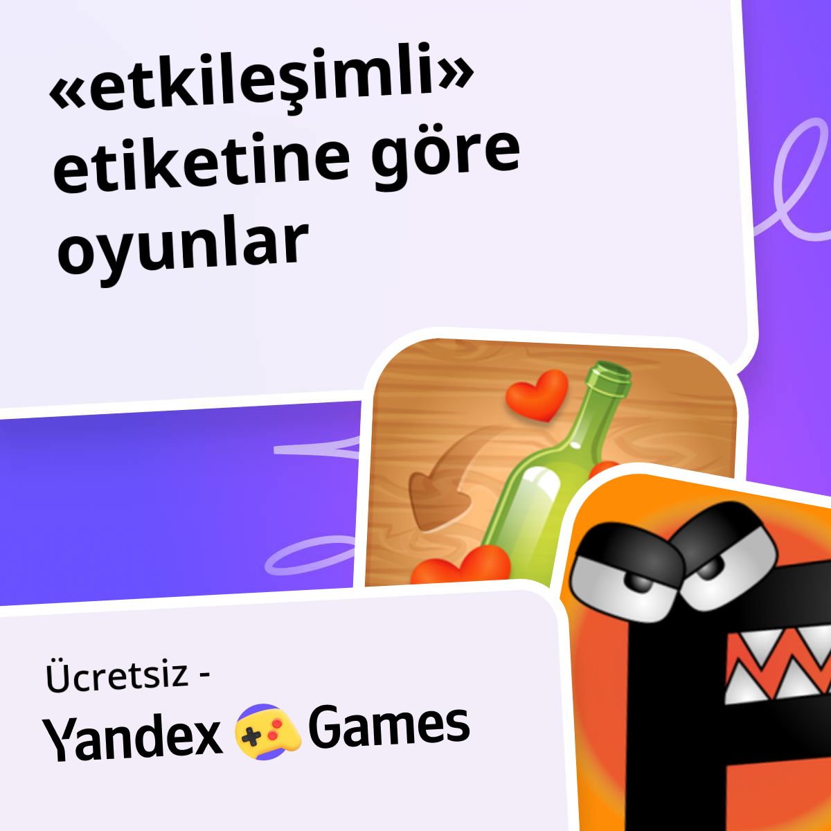 Oyunlar etkileşimli Çevrimiçi 👆 Ücretsiz Yandex Games Oyna