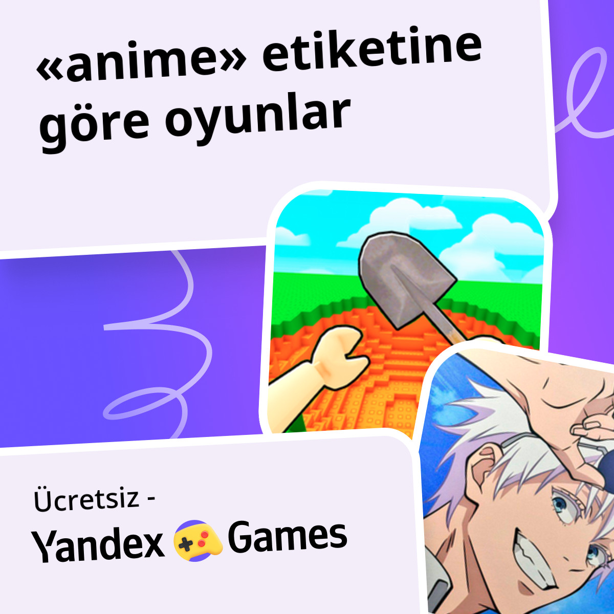 Anime oyunlar Çevrimiçi 🌸 Ücretsiz Yandex Games Oyna