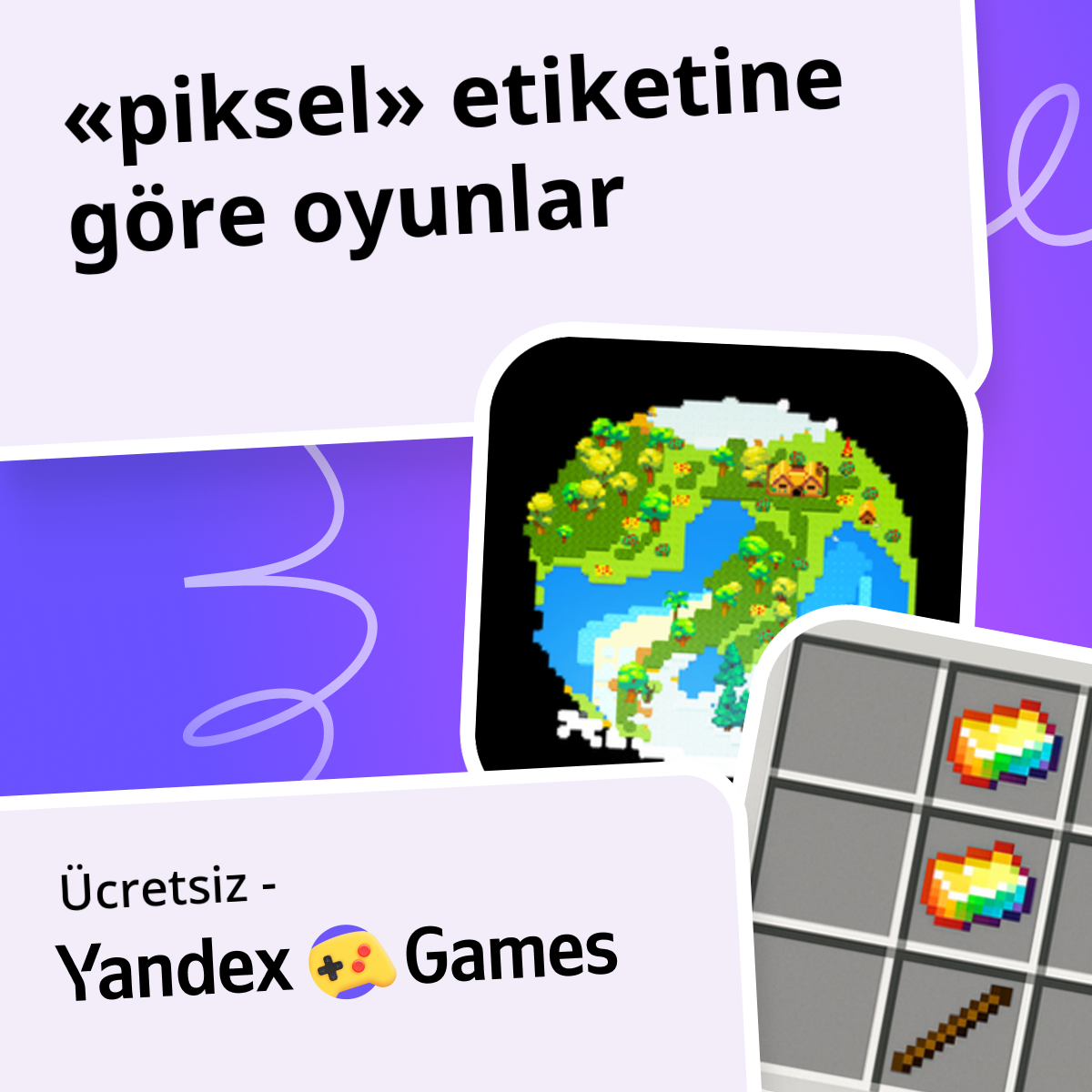 Piksel oyunlar Çevrimiçi 🧱 Ücretsiz Yandex Games Oyna