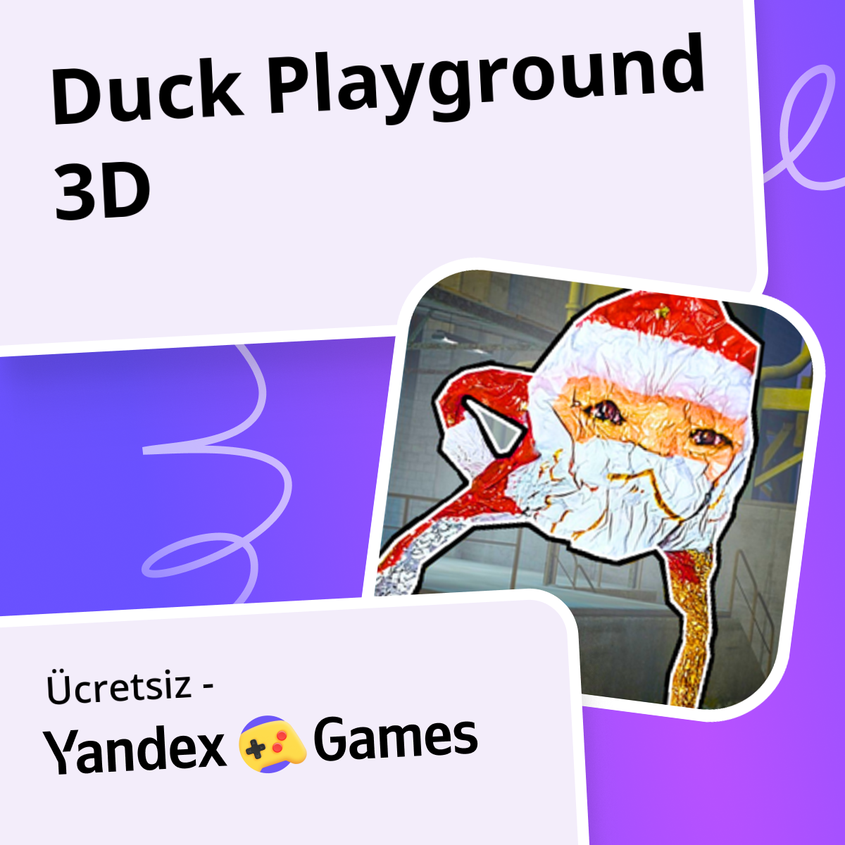 Duck Playground 3D - oynayın Yandex Games üzerinde ücretsiz çevrimiçi
