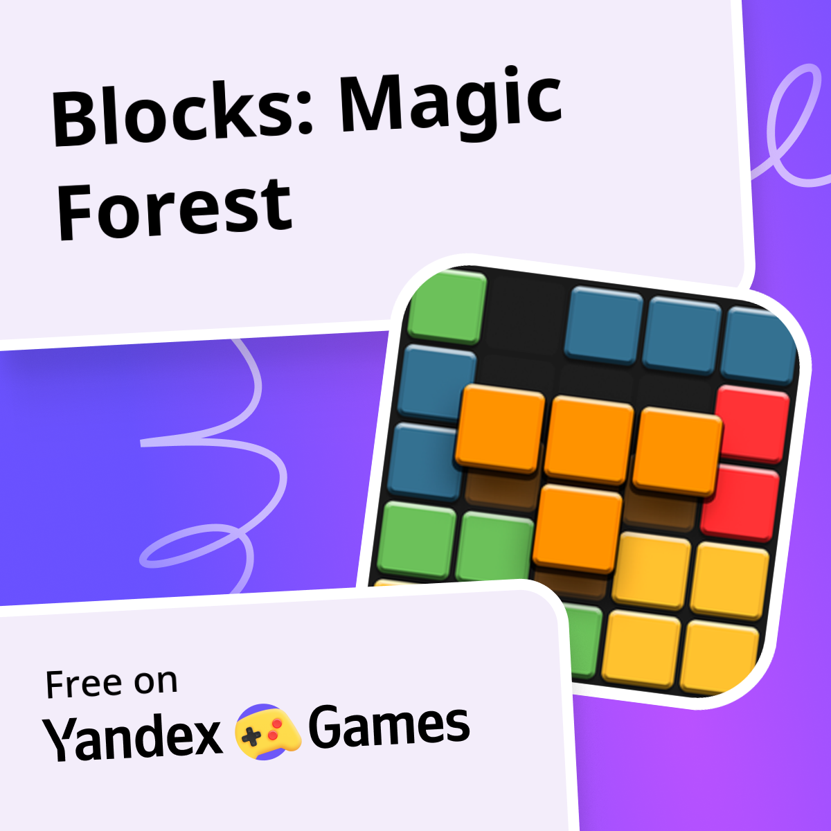 Blocks: Magic Forest - play online for free on Yandex Games