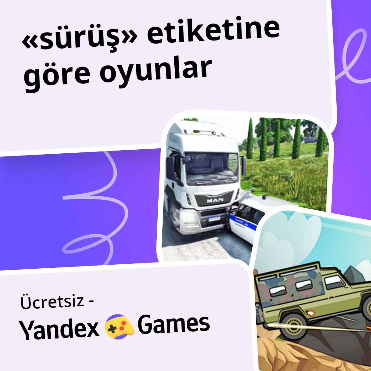 Oyunlar sürüş Çevrimiçi 🚗 Ücretsiz Yandex Games Oyna