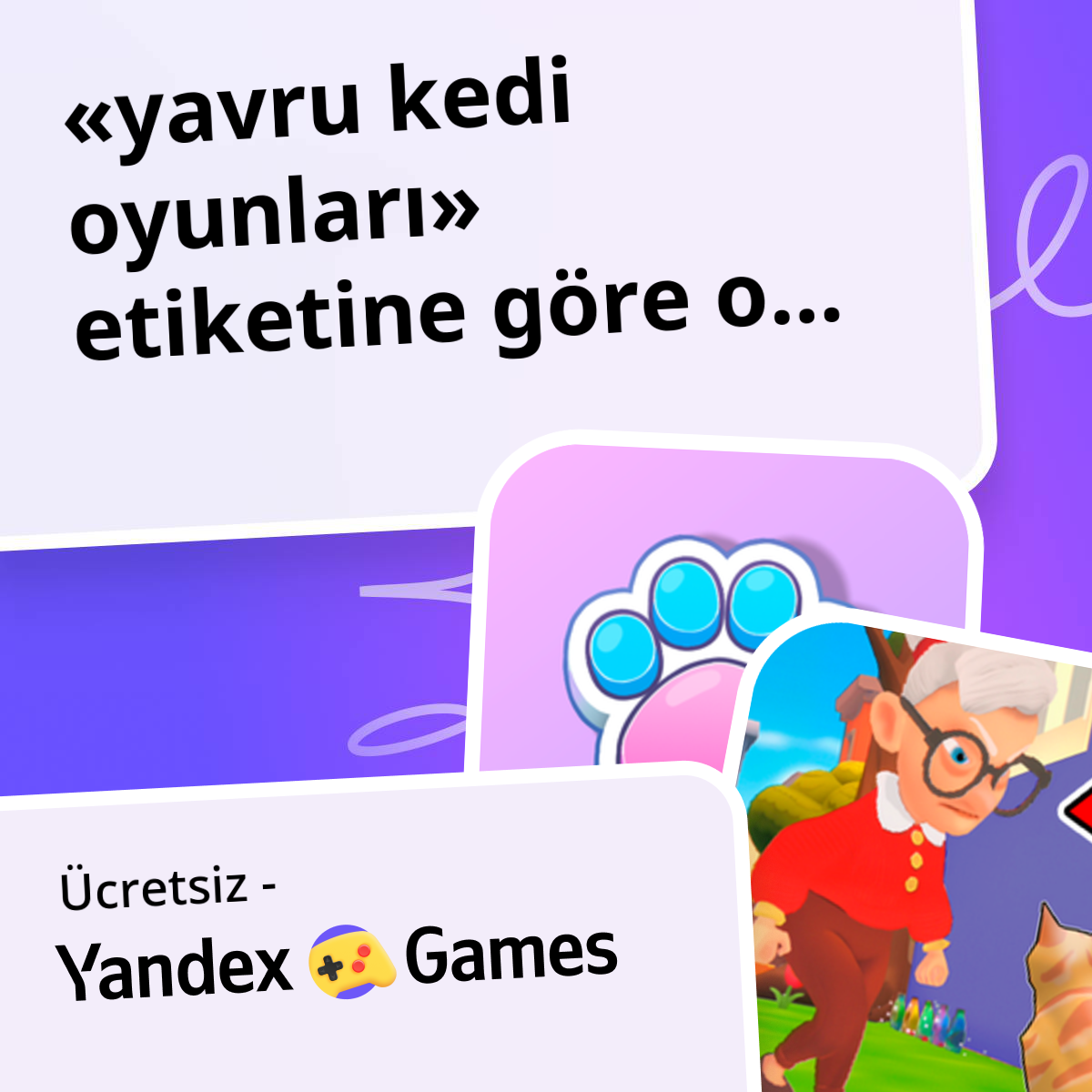 yavru kedi oyunları Çevrimiçi 🐱 Ücretsiz Yandex Games Oyna