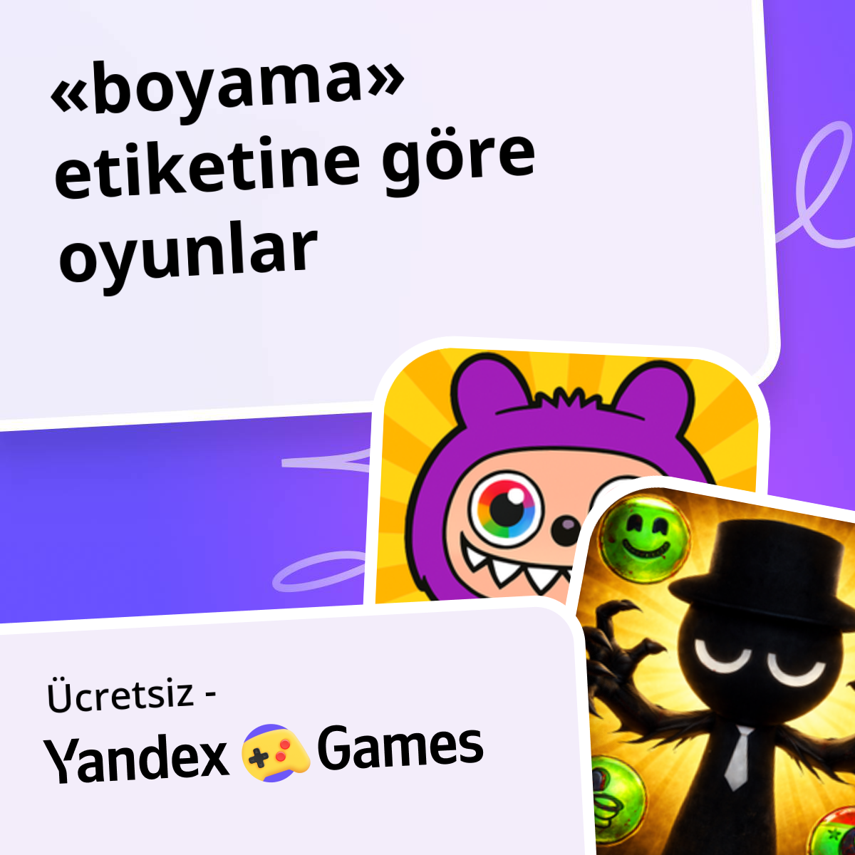 Boyama oyunlar Çevrimiçi 🎨 Ücretsiz Yandex Games Oyna