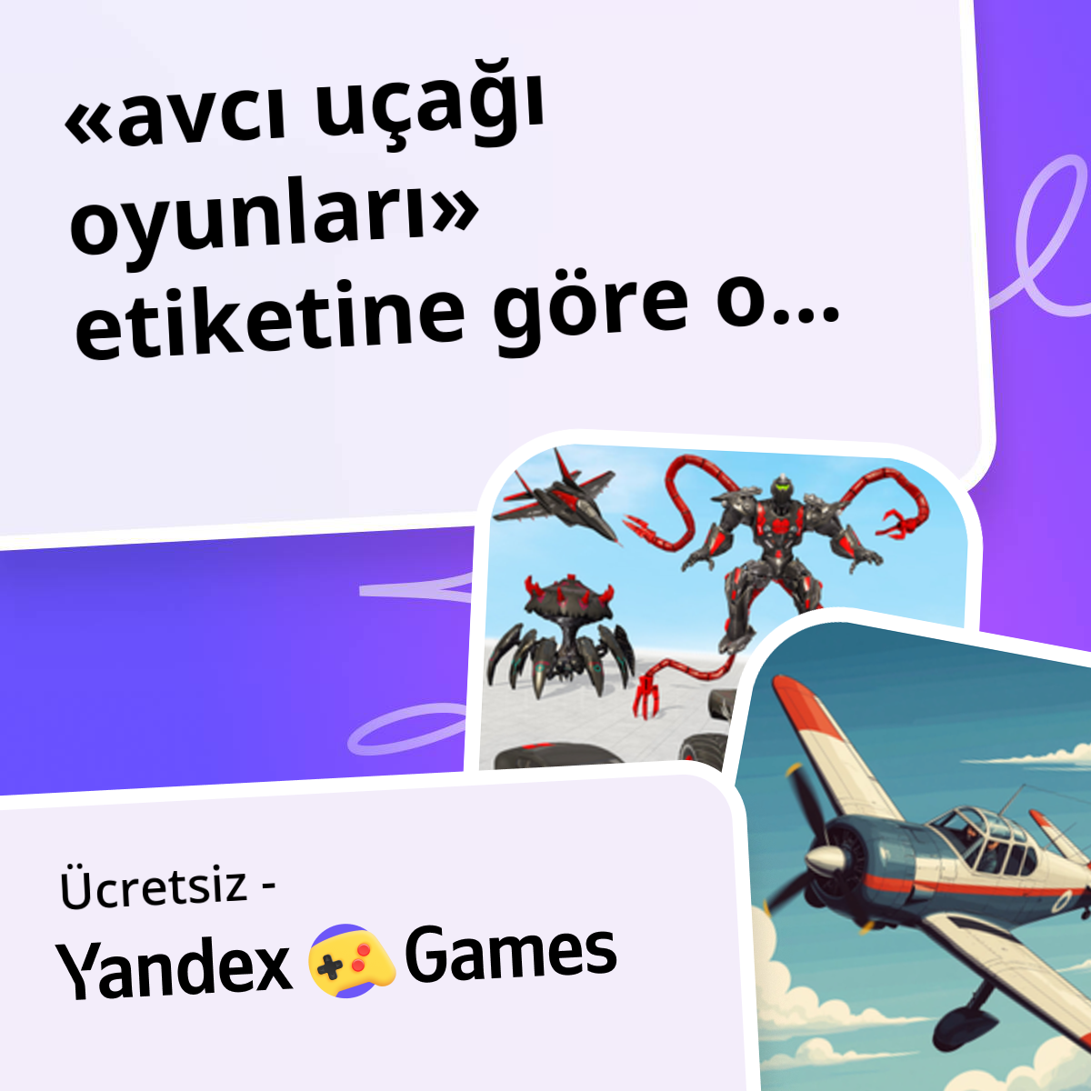 avcı uçağı oyunları Çevrimiçi ✈️ Ücretsiz Yandex Games Oyna