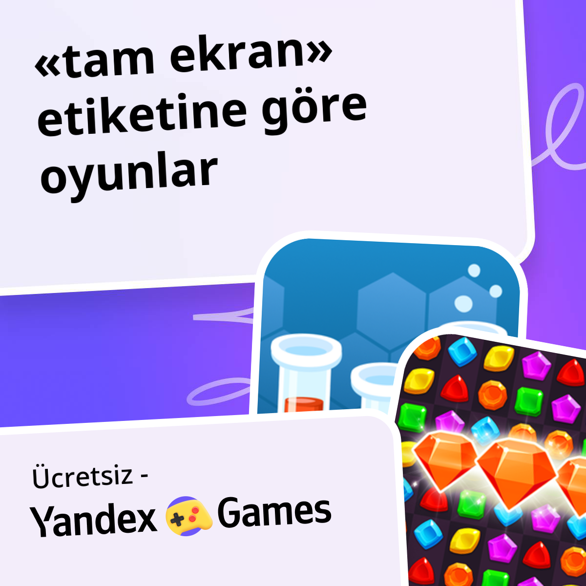 Tam ekran oyunlar Çevrimiçi 📺 Ücretsiz Yandex Games Oyna