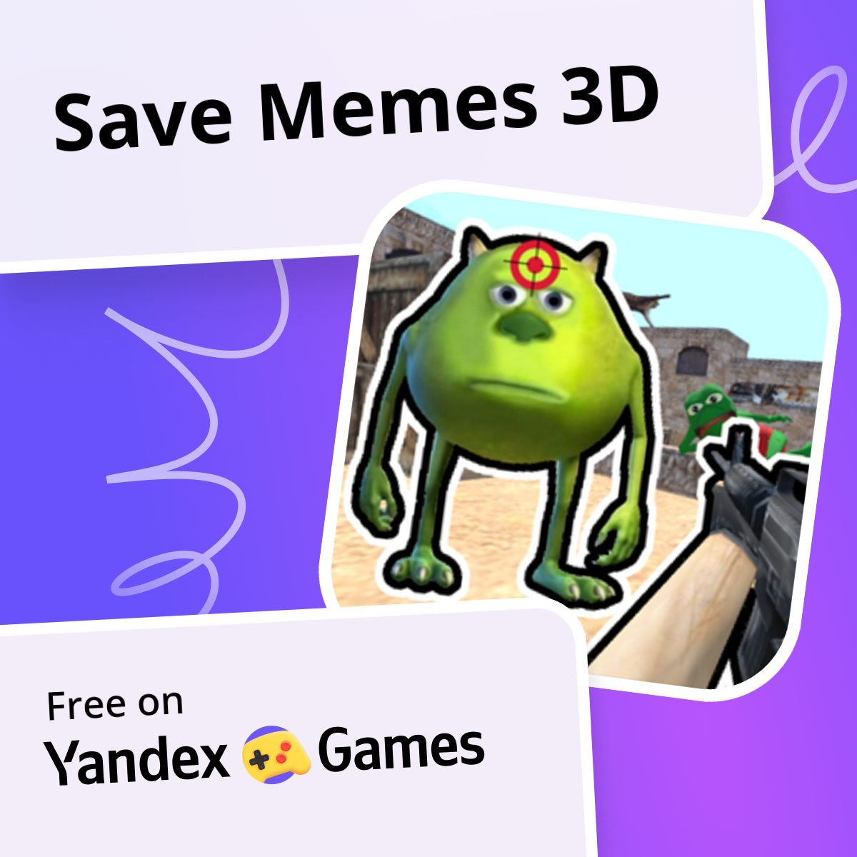 Save Memes 3D - play online for free on Yandex Games