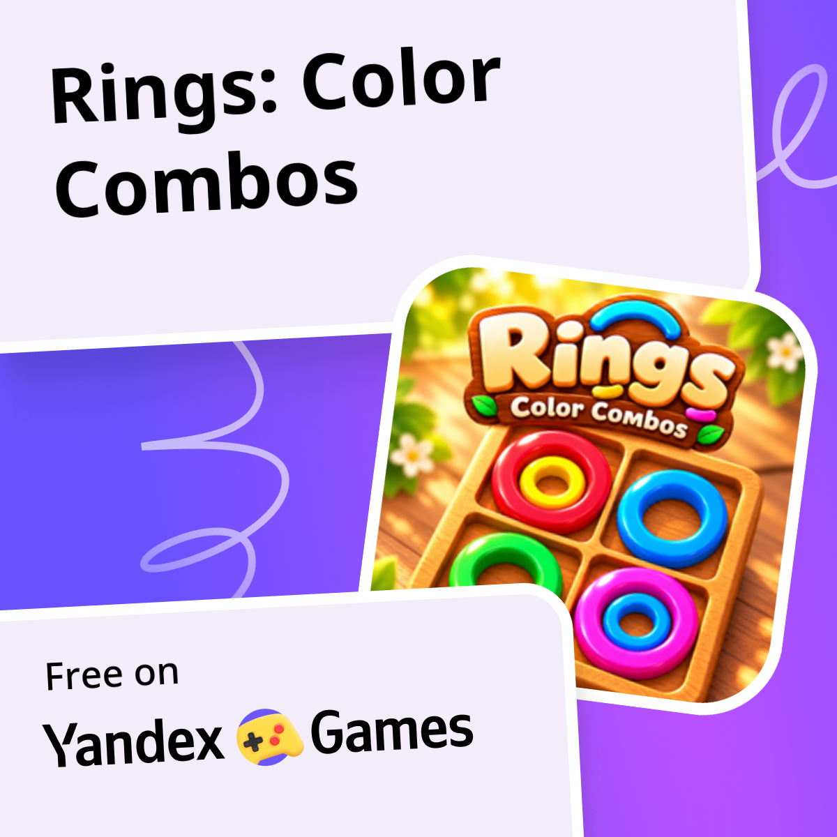 Rings: Color Combos - play online for free on Yandex Games