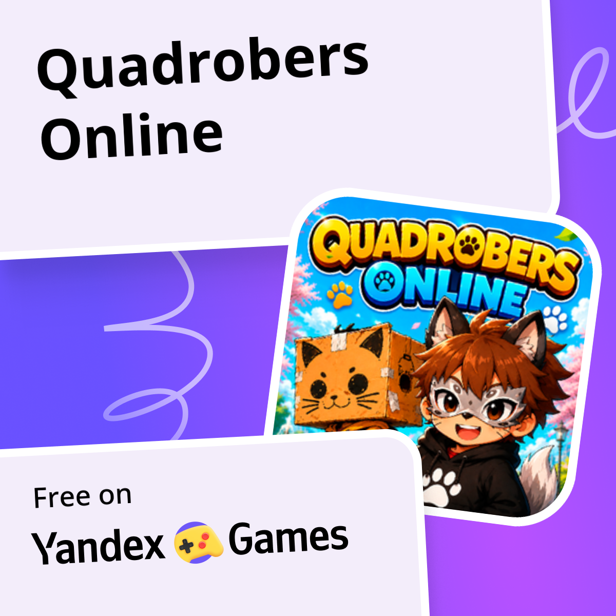Quadrobers Online - play online for free on Yandex Games