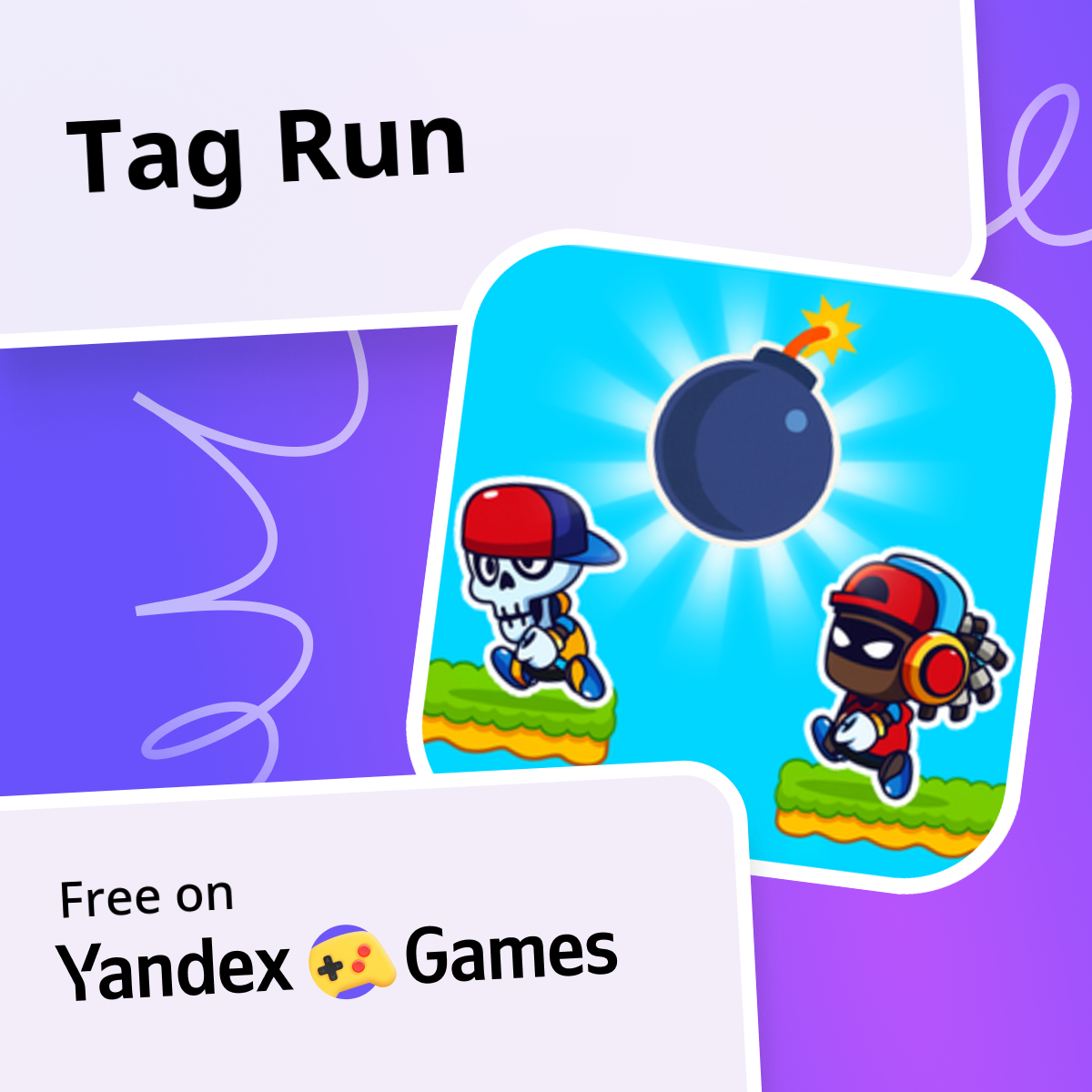 Tag Run - play online for free on Yandex Games