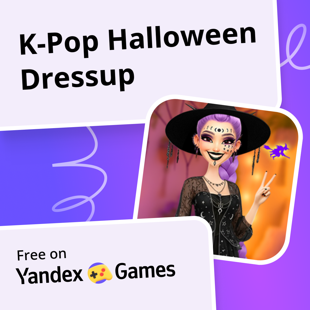 K-Pop Halloween Dressup - play online for free on Yandex Games