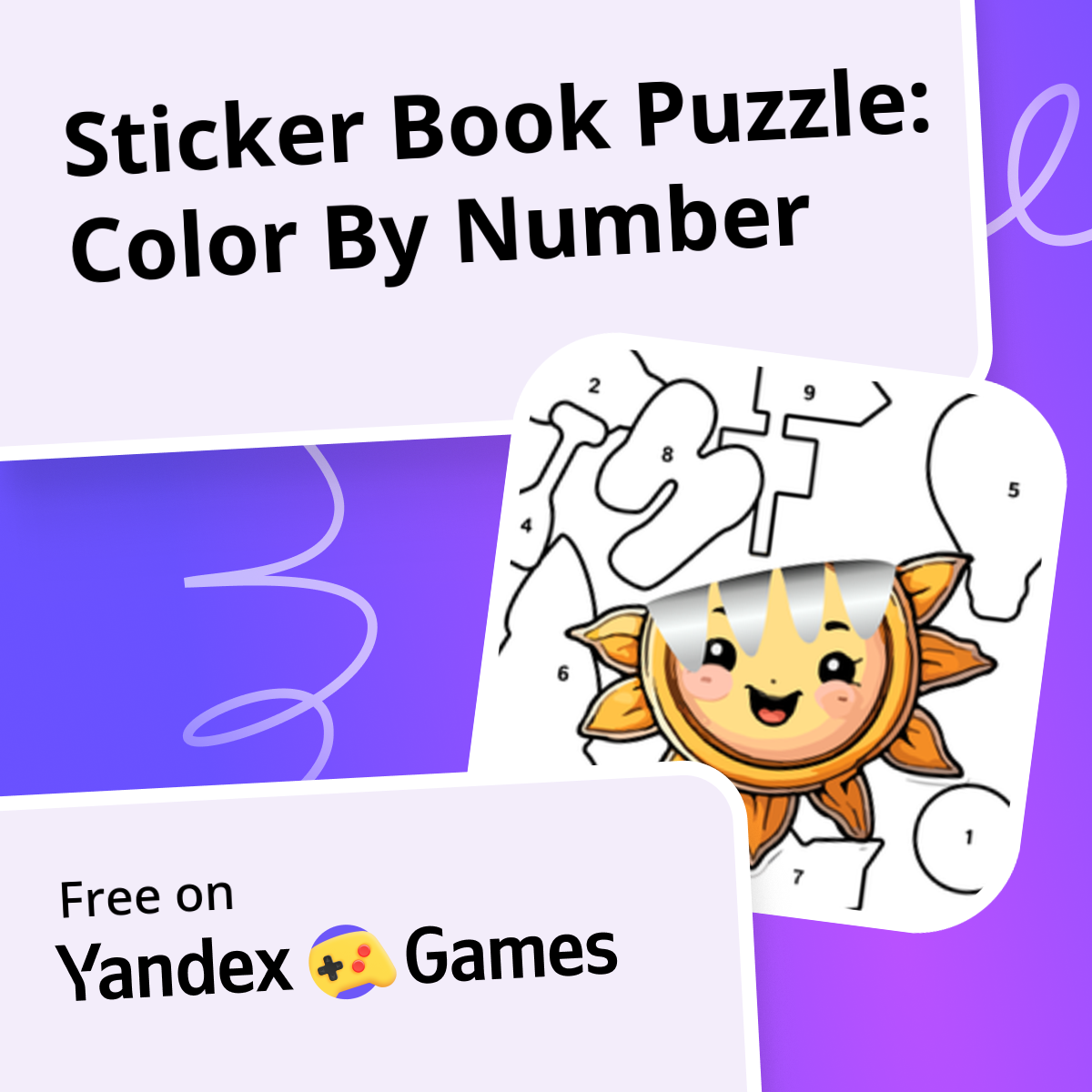 Sticker Book Puzzle: Color By Number (by Bulat Gaineev) - play online ...