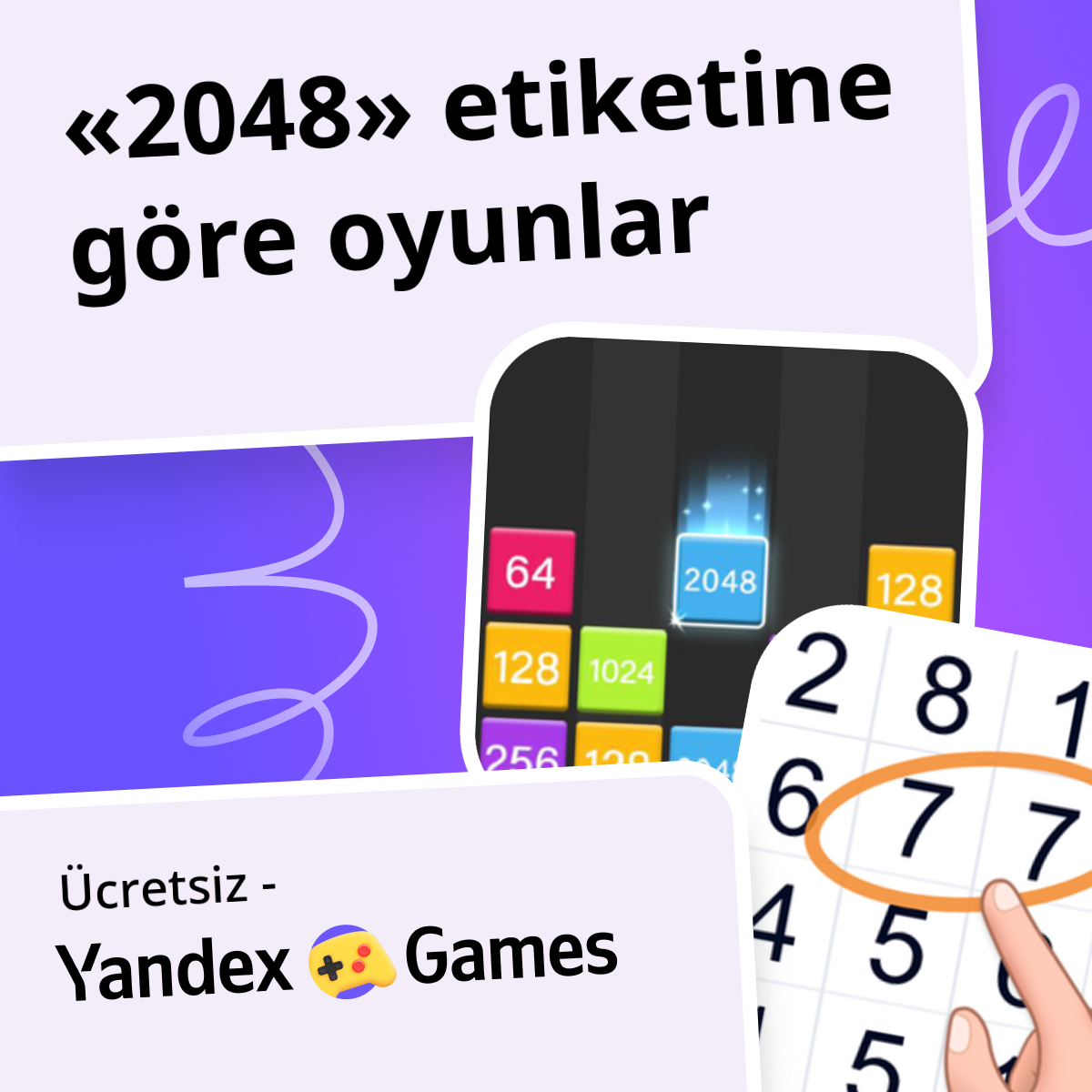 Oyunlar 2048 Çevrimiçi 🧩 Ücretsiz Yandex Games Oyna
