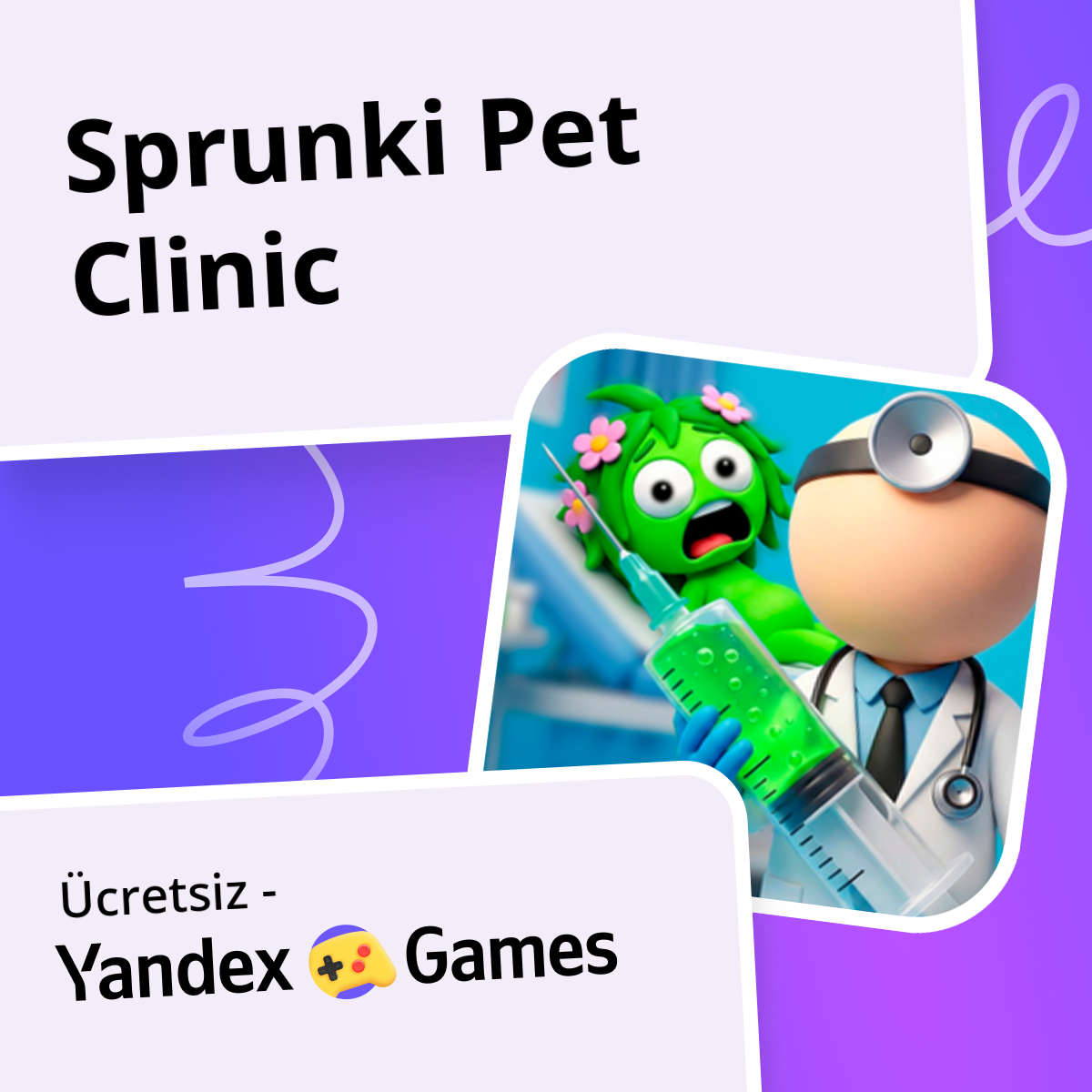 Sprunki Pet Clinic (Room606'den) - Yandex Games servisinde ücretsiz ...