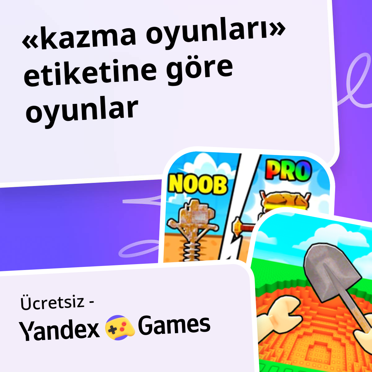 kazma oyunları Çevrimiçi ⛏️ Ücretsiz Yandex Games Oyna
