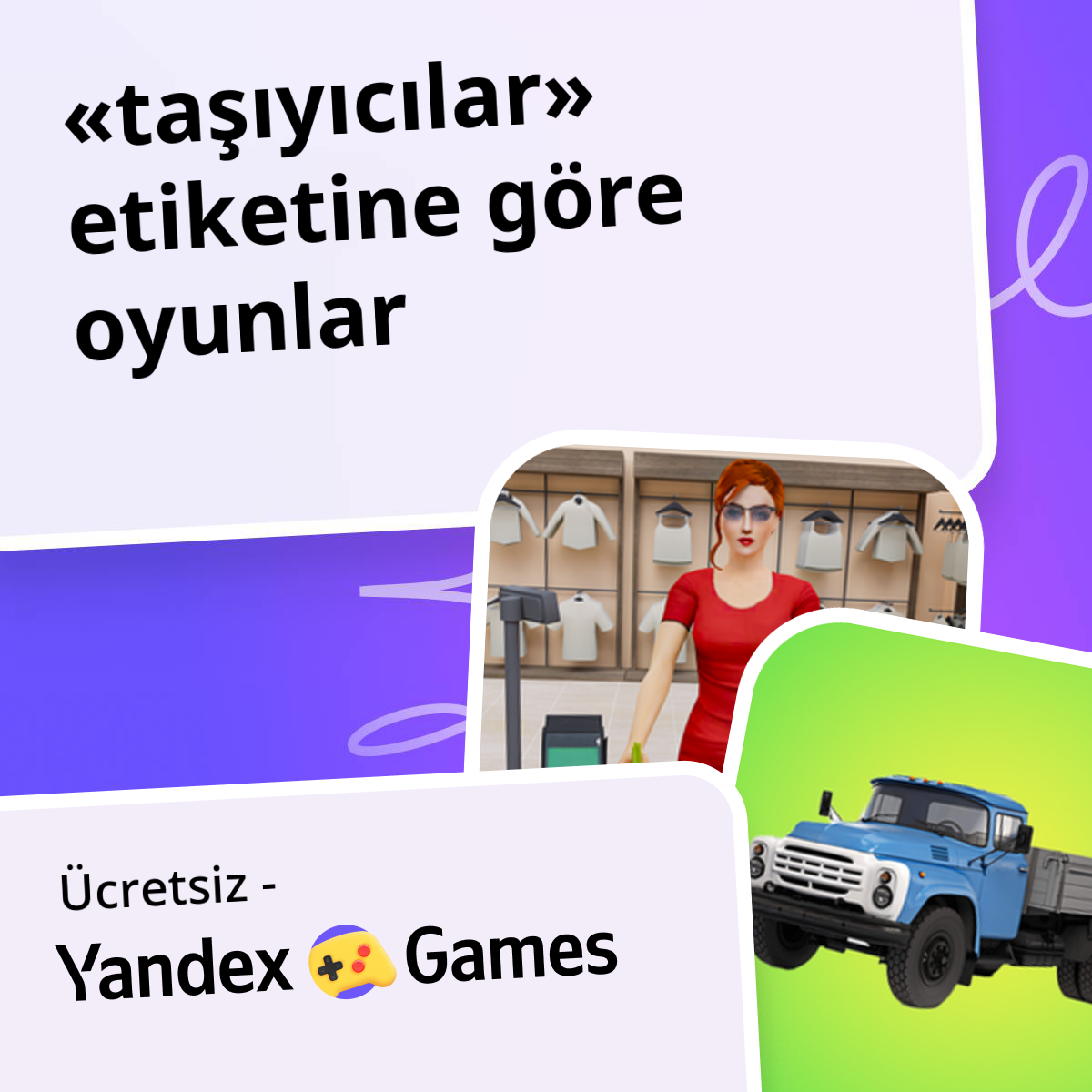 Oyunlar taşıyıcılar Çevrimiçi 📦 Ücretsiz Yandex Games Oyna