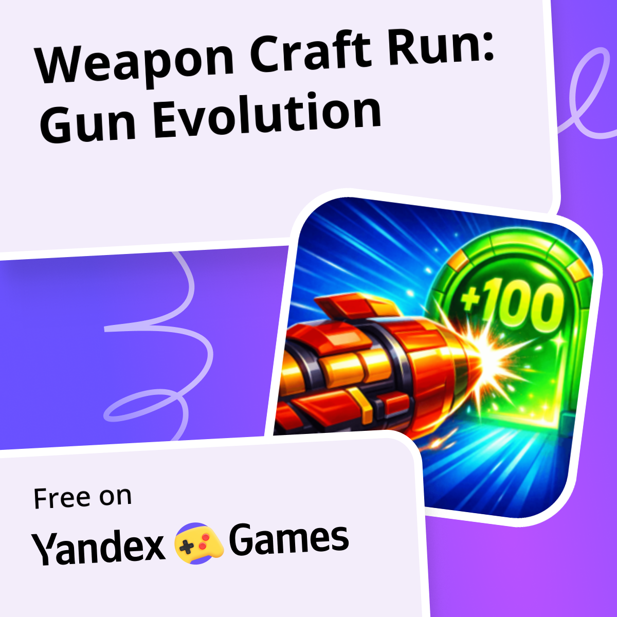 Weapon Craft Run: Gun Evolution - play online for free on Yandex Games