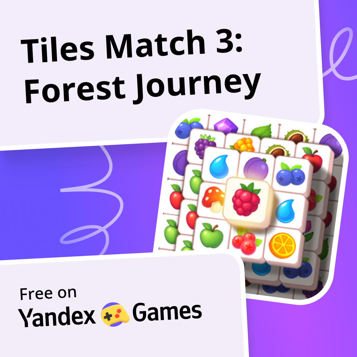 Tiles Match 3: Forest Journey - play online for free on Yandex Games